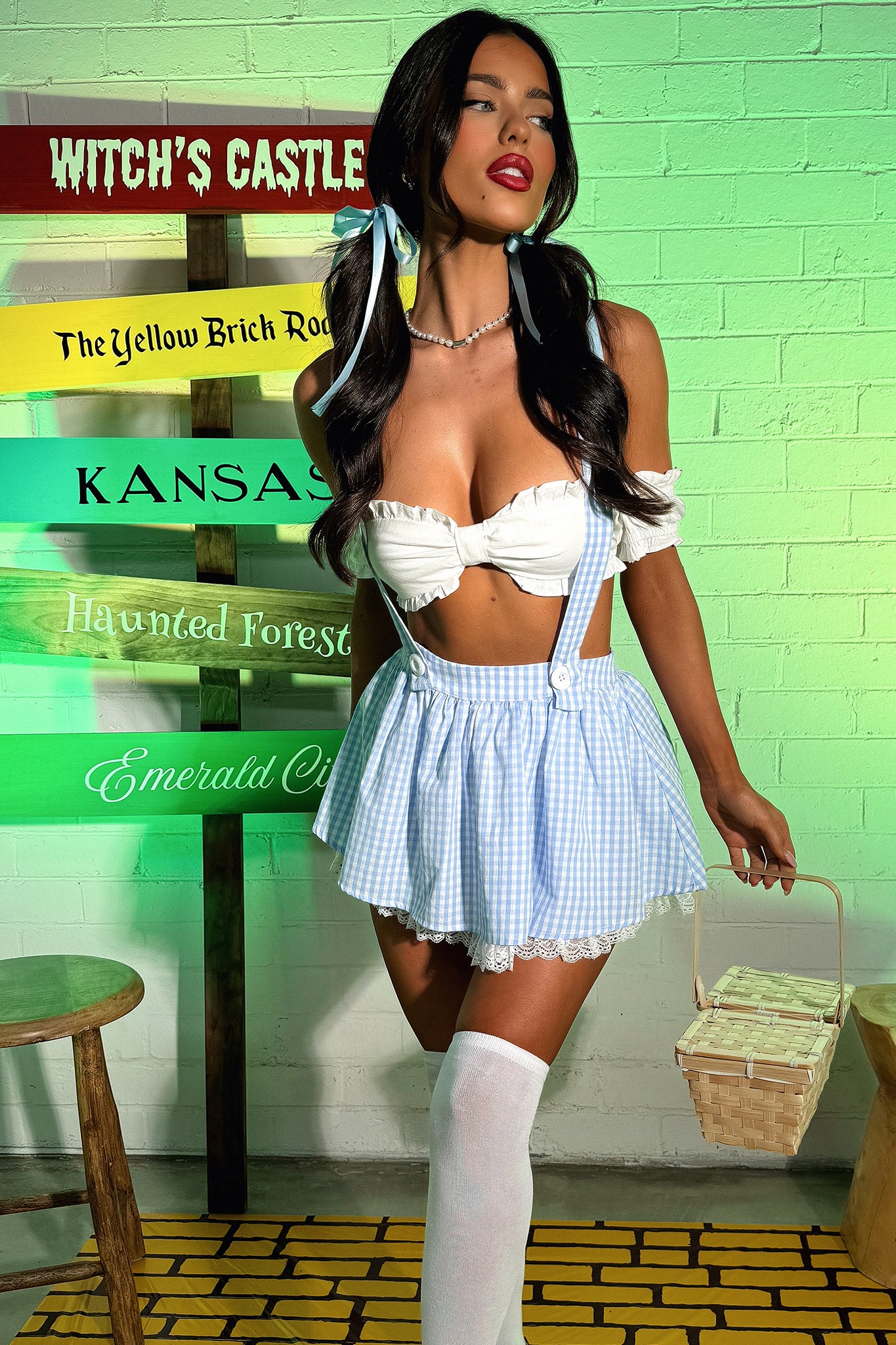Premium Kansas White Crop Top - Soft & Breathable Women's T-Shirt for Casual Wear & Summer Outfits