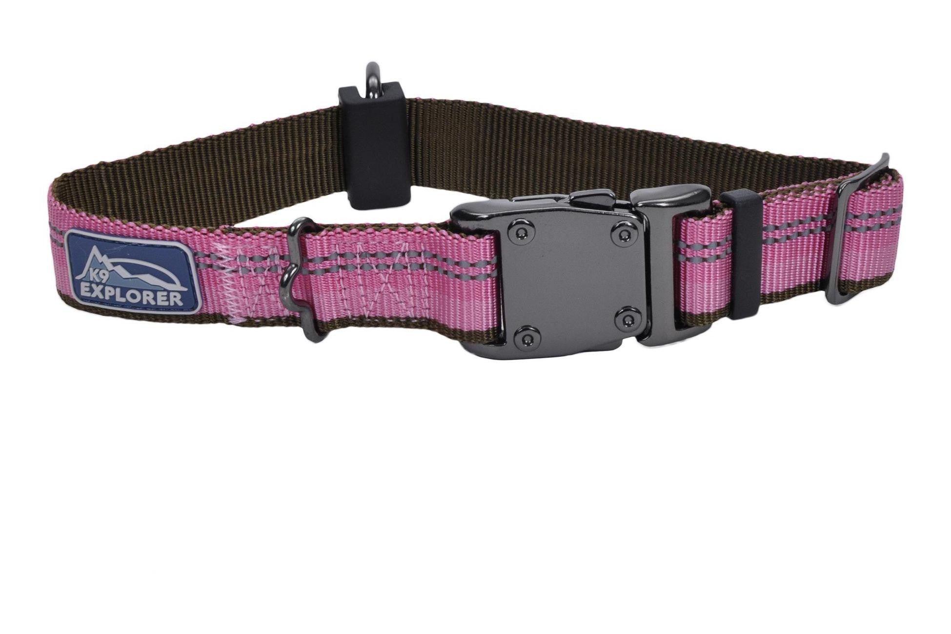 **K9 Explorer Collar - Durable & Adjustable Dog Collar for Hiking, Training & Outdoor Adventures - Perfect for Active Dogs**