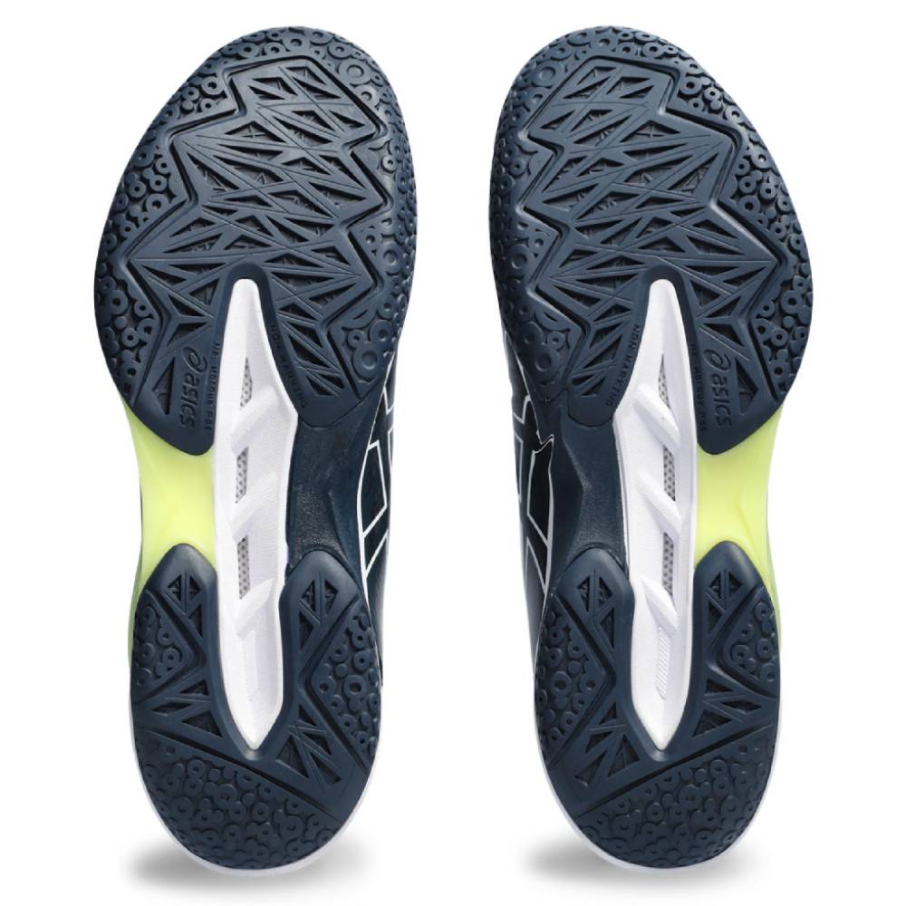 ASICS Blast FF 3 Men's Indoor Court Shoes - Navy/White - Volleyball & Badminton Shoes for Men - Lightweight & Supportive for Indoor Sports