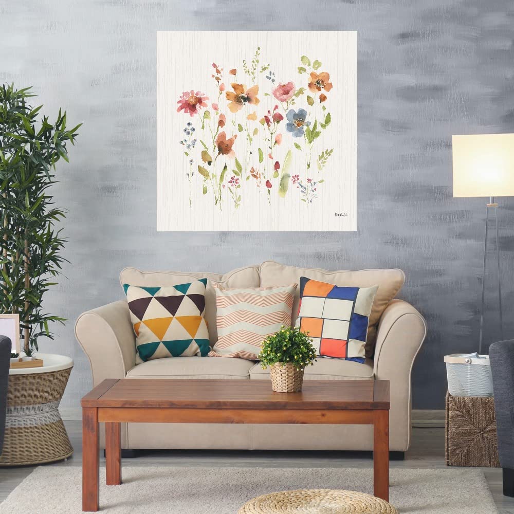 Time to Share VIII by Lisa Audit - Premium Fine Art Canvas Wall Decor for Living Room, Bedroom, Office & More - 37x37 Inch Ready-to-Hang Painting - Perfect for Home, Office & Commercial Spaces