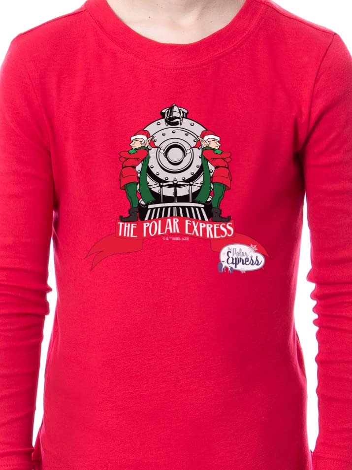 INTIMO Polar Express Unisex Pajama Set for Kids & Adults - Family Matching Christmas Train Movie Themed Sleepwear | Cozy Holiday Pajamas for Movie Nights & Christmas Morning
