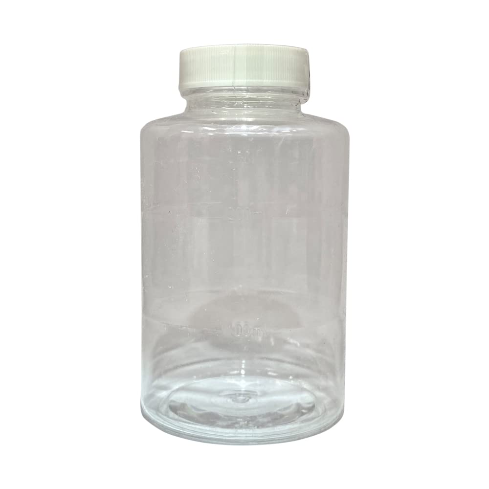 Sterile Water Sampling Bottles 290ml for E. Coli Testing - Lab-Grade Plastic Containers (100/Case) - Ideal for Environmental Testing, Water Quality Analysis & Scientific Research