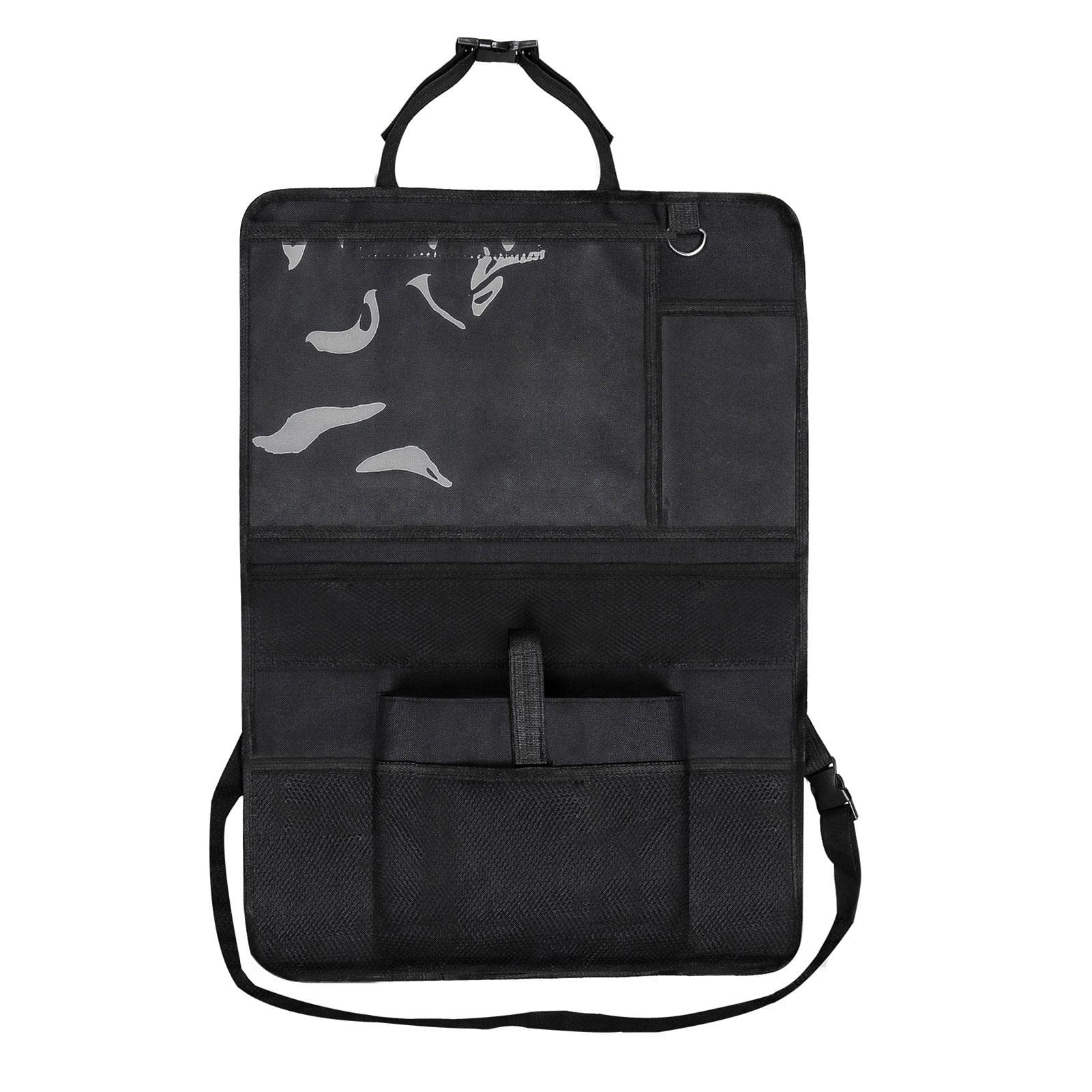 Royalo Backseat Car Organizer - Waterproof Back Seat Storage Bag with Clear Tablet Holder & Phone Pocket, Auto Organizer for Kids Travel Accessories, Toys, Books, Bottles - Perfect for Road Trips, Family Vacations & Daily Commutes