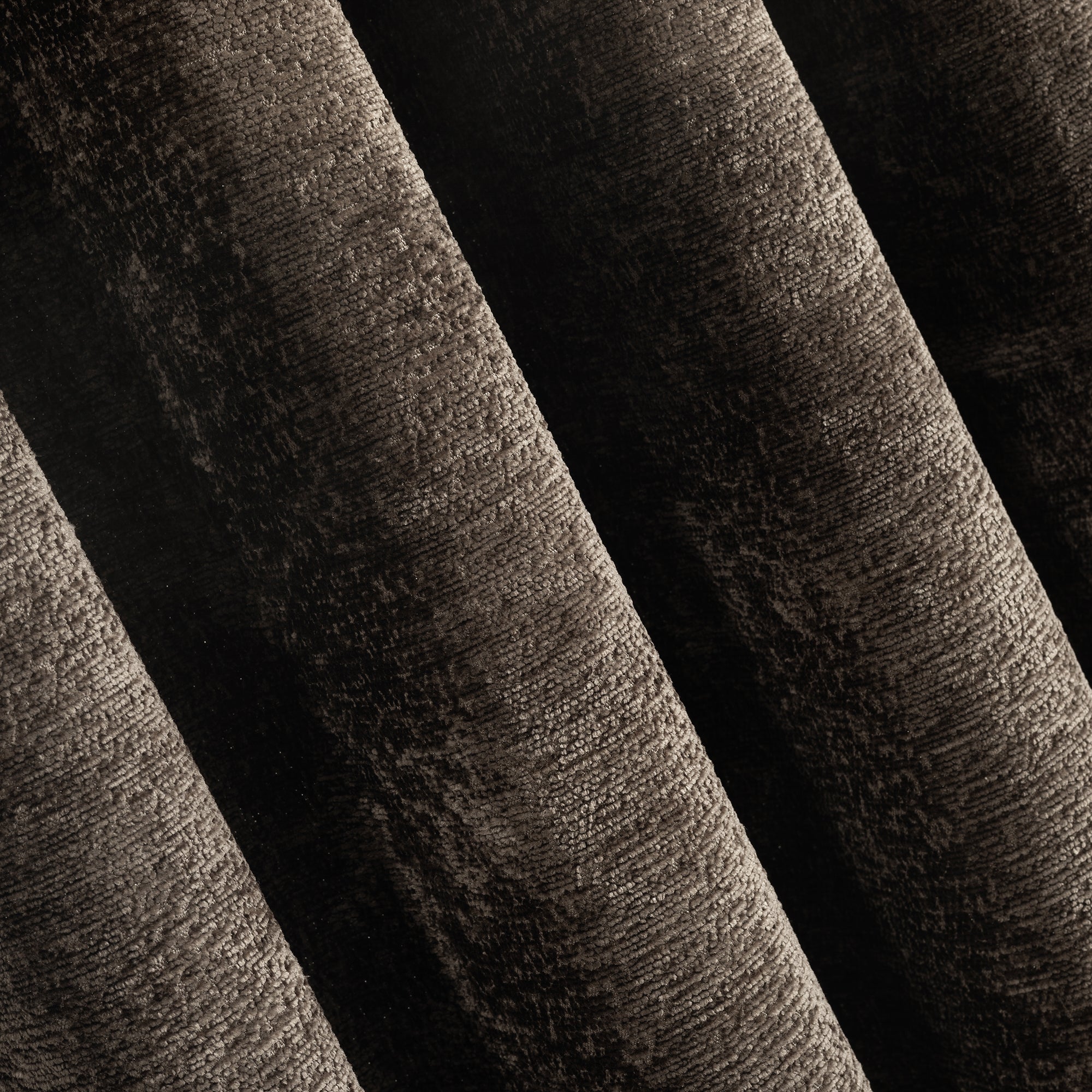 Luxury Velvet Chenille Window Curtain Panel - Blackout Drapes for Living Room & Bedroom - Soft Thermal Insulated Curtains for Home Decor & Privacy