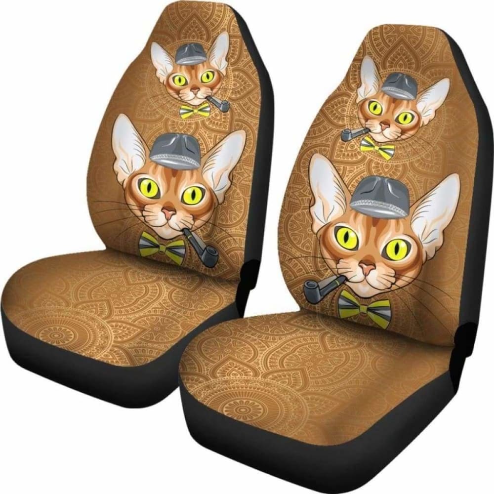 Premium Abyssinian Car Seat Covers - Universal Fit for Most Vehicles (220-112428) - Protect & Style Your Car Interior for Daily Commute & Road Trips