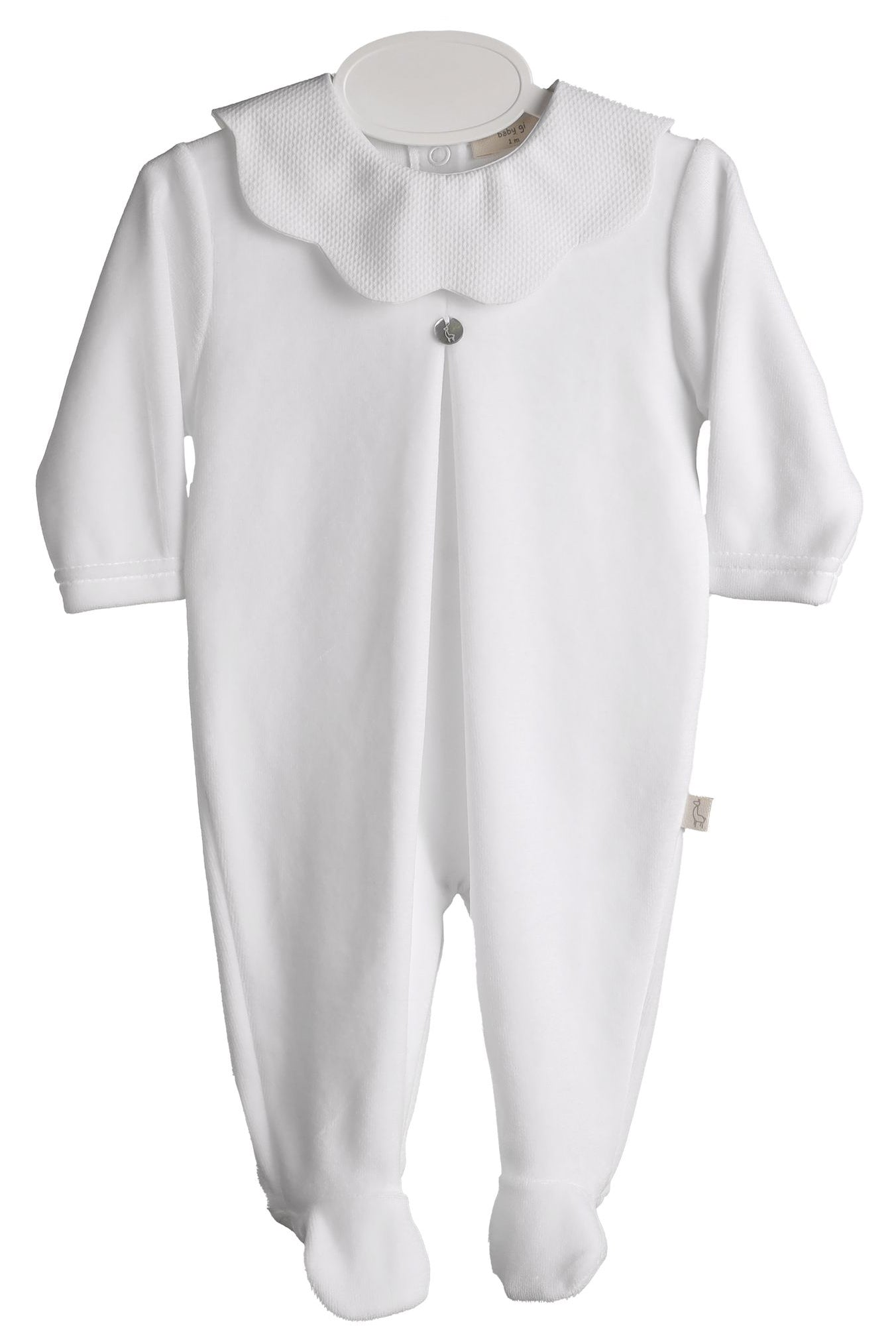 True Scalloped Collar Velour Sleepsuit for Women - Soft & Cozy Winter Pajama Set - Perfect for Christmas, Lounge Wear & Bedtime Comfort