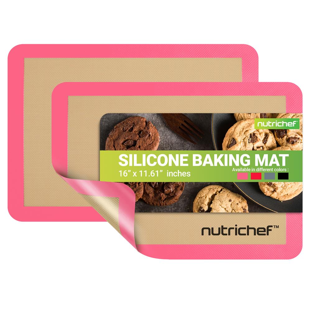 Non-Stick Silicone Baking Mat - Reusable, Oven Safe Up to 480°F - Perfect for Cookies, Pastries & Roasting Vegetables - Essential Baking Accessory for Home Bakers