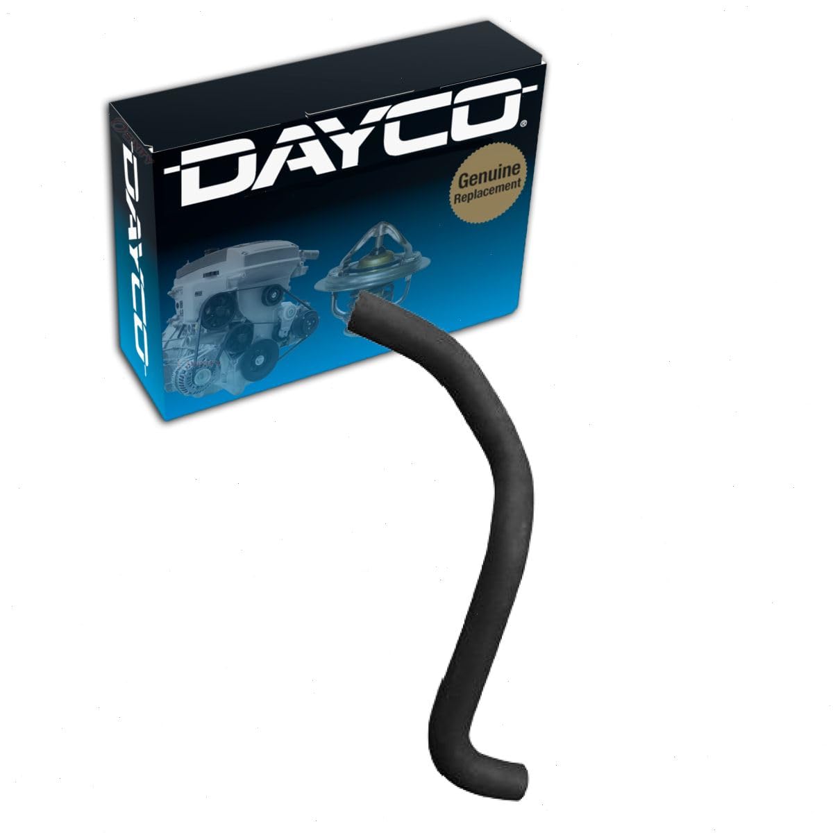 Dayco 72463 Curved Radiator Hose - High Performance Cooling Hose for Cars, Trucks & SUVs - Perfect for Engine Cooling System Replacement & Maintenance