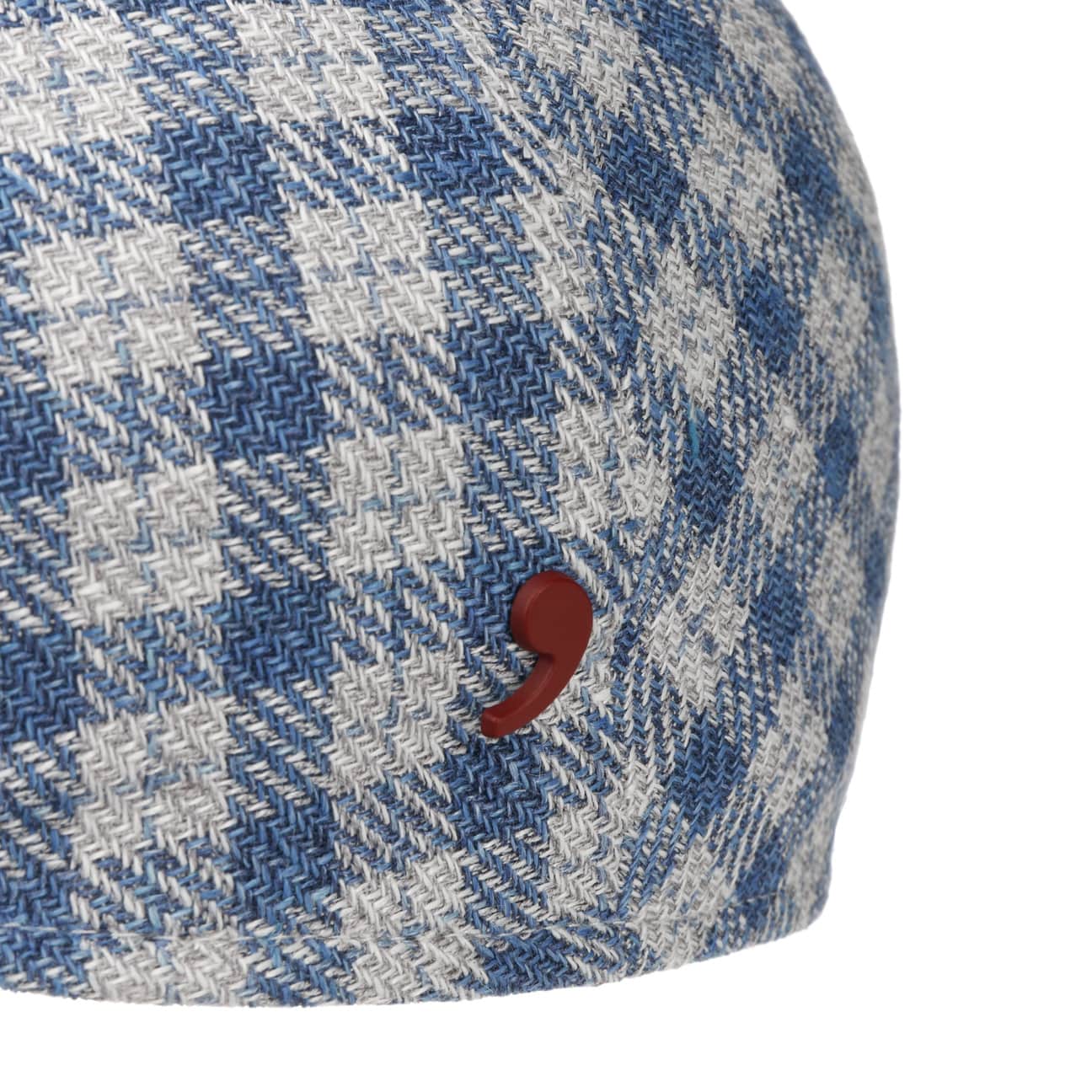 Lerino Check Flat Cap by Alfonso D'Este - Classic Men's Wool Newsboy Hat for Casual & Formal Wear - Perfect for Autumn, Winter & Outdoor Activities