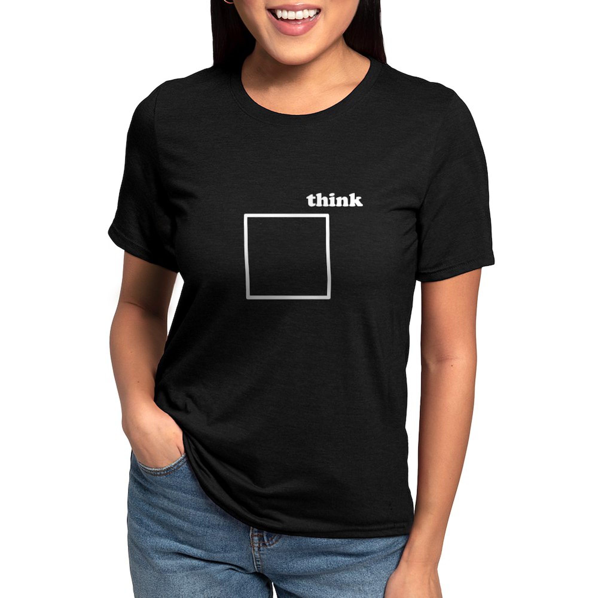 Think Outside The Box Women's Tri-Blend T-Shirt | Soft Vintage Tee for Creative Women | Perfect for Casual Wear, Office & Artistic Events
