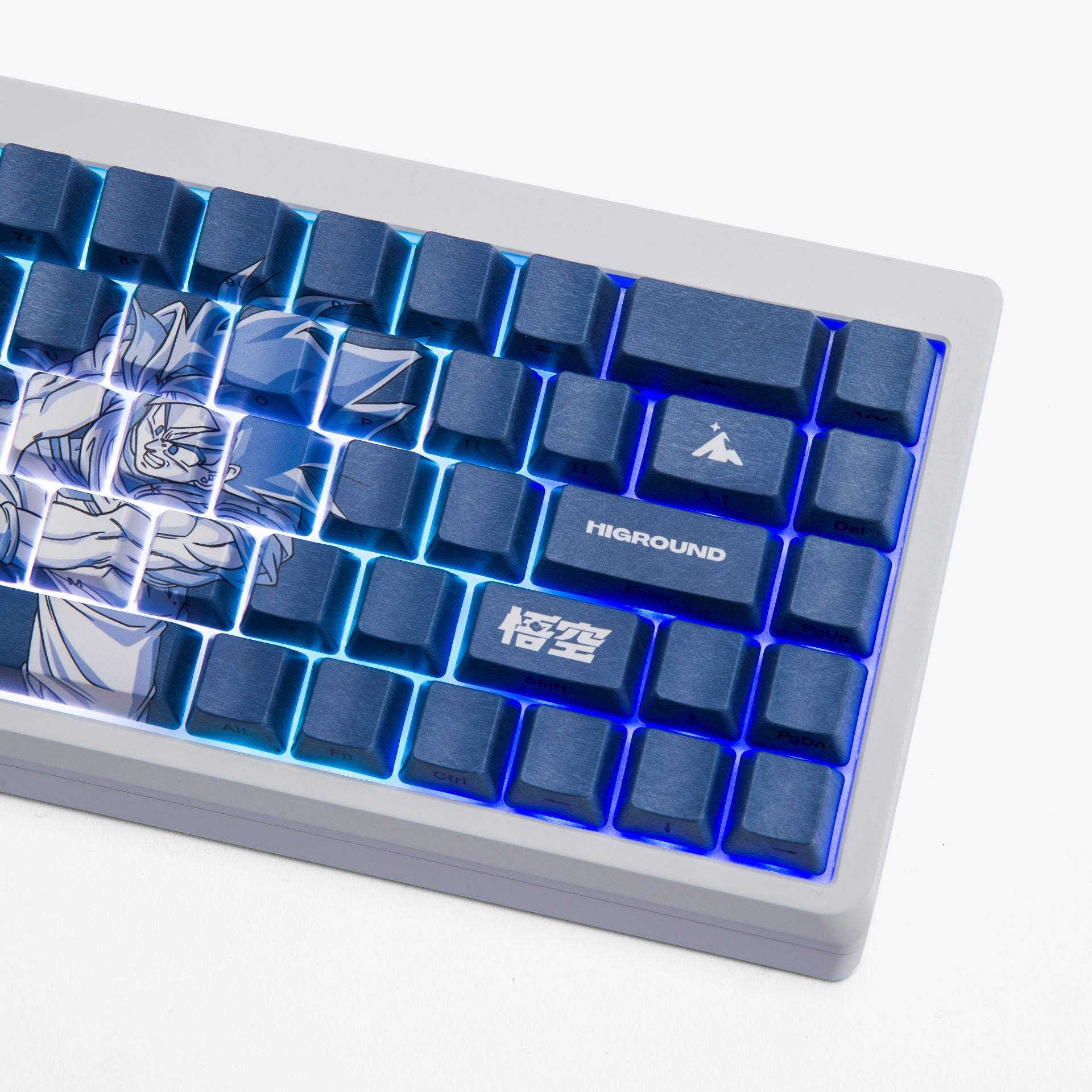 Dragon Ball Z x HG Summit 65 Mechanical Keyboard - Goku Themed Gaming Keyboard for PC & Mac | Perfect for Anime Fans & Esports Gamers