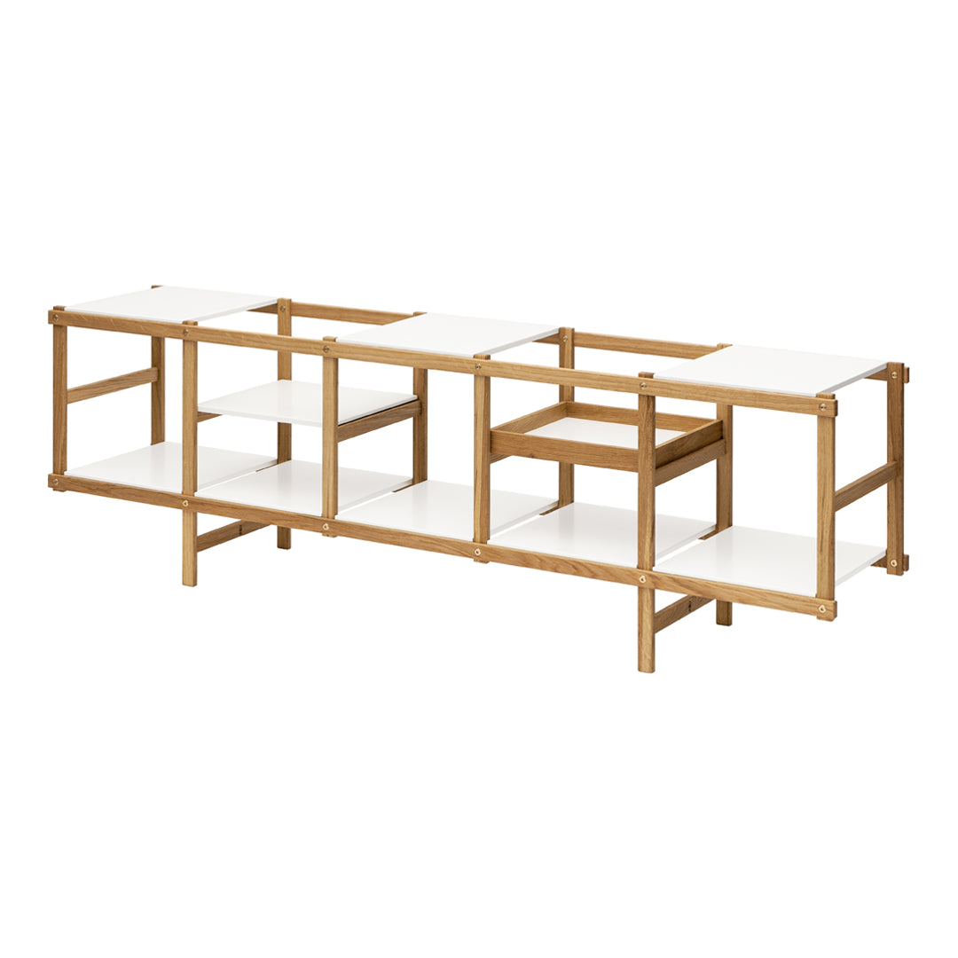 Modern Frame Shelving System - Sturdy & Stylish Storage Solution for Home & Office Organization | Perfect for Living Rooms, Bedrooms, and Workspaces