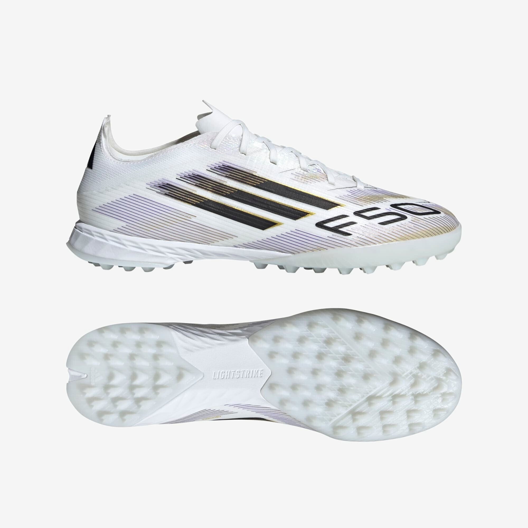 Adidas F50 Pro TF Soccer Cleats - Lightweight Football Shoes for Men with Enhanced Traction - Perfect for Turf, Training, and Indoor Matches