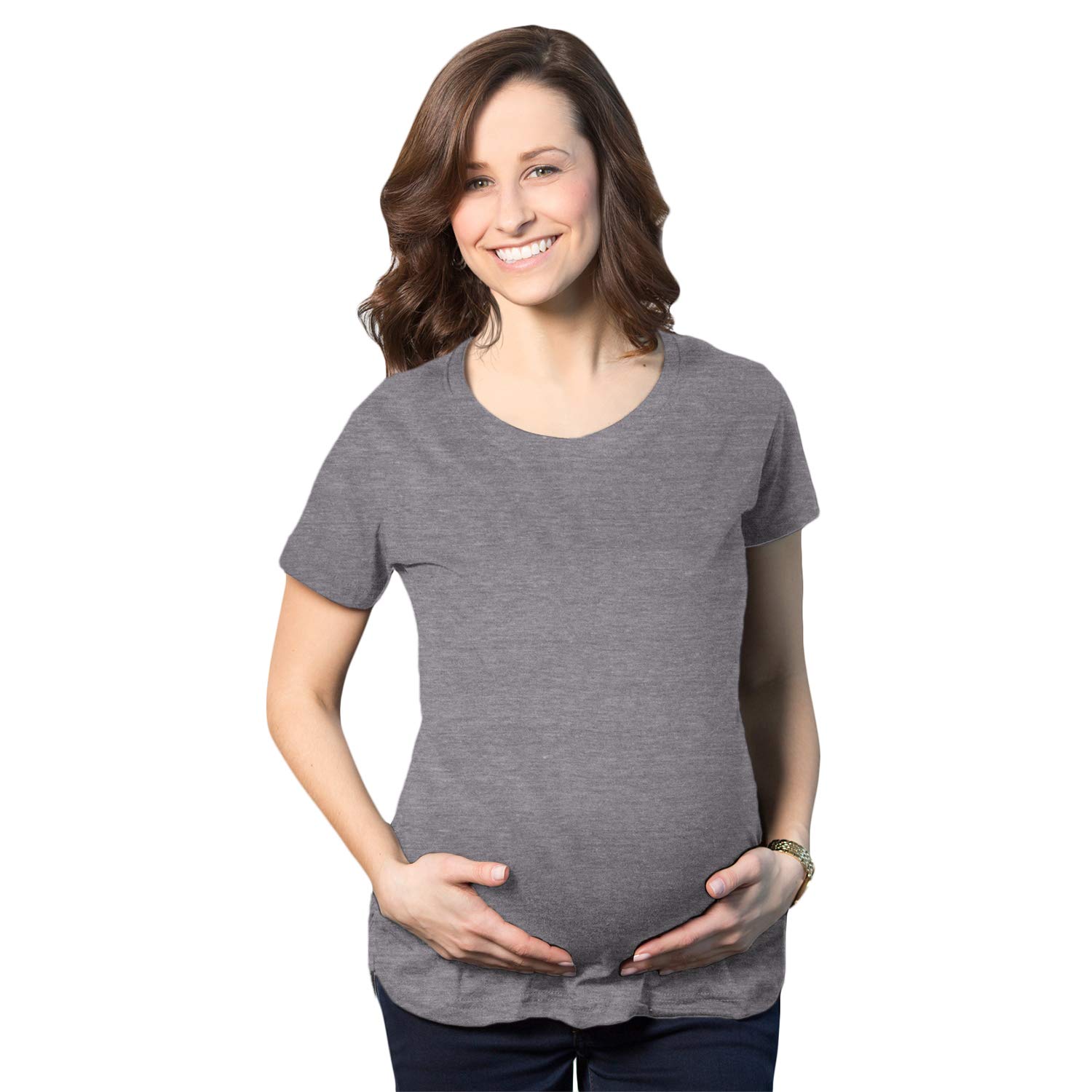 Women's Maternity T-Shirt - Soft Pregnancy Tee for Baby Bump Announcement & Everyday Comfort | Perfect for Casual Wear, Photo Shoots & Maternity Photos