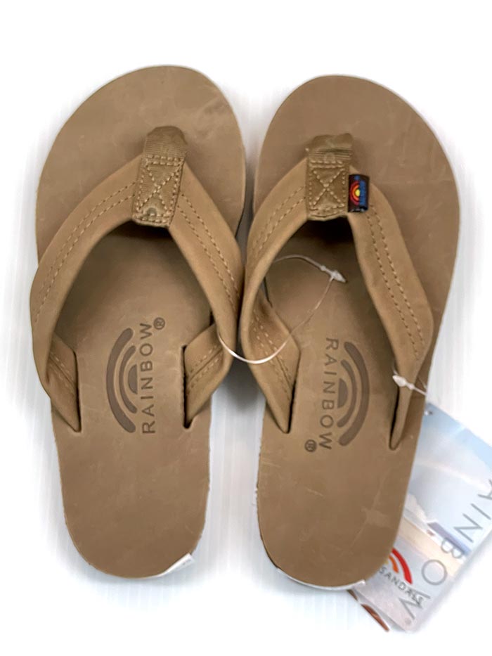 Women's Premier Leather Sandals with Arch Support - Dark Brown | Comfortable Single Layer Design for Walking, Travel & Casual Wear