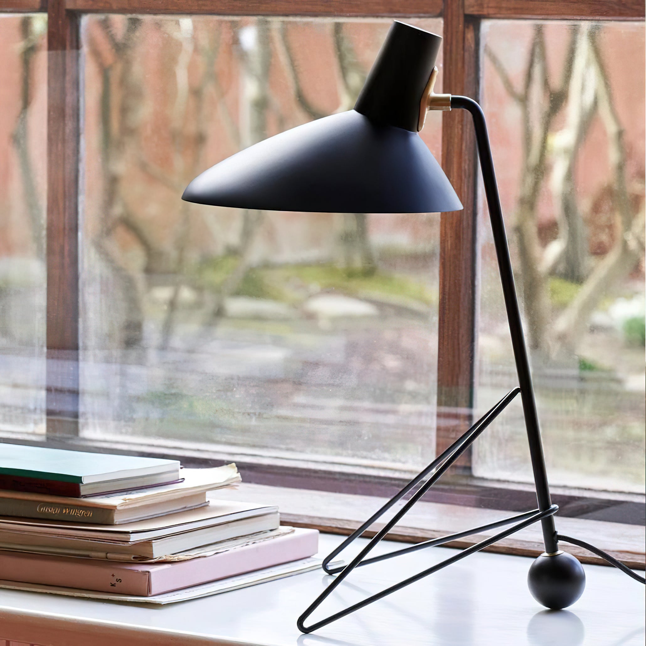 Vintage Duckbill Metal Table Lamp - Adjustable Desk Light for Study, Office & Bedroom - Warm White LED Reading Lamp with USB Port