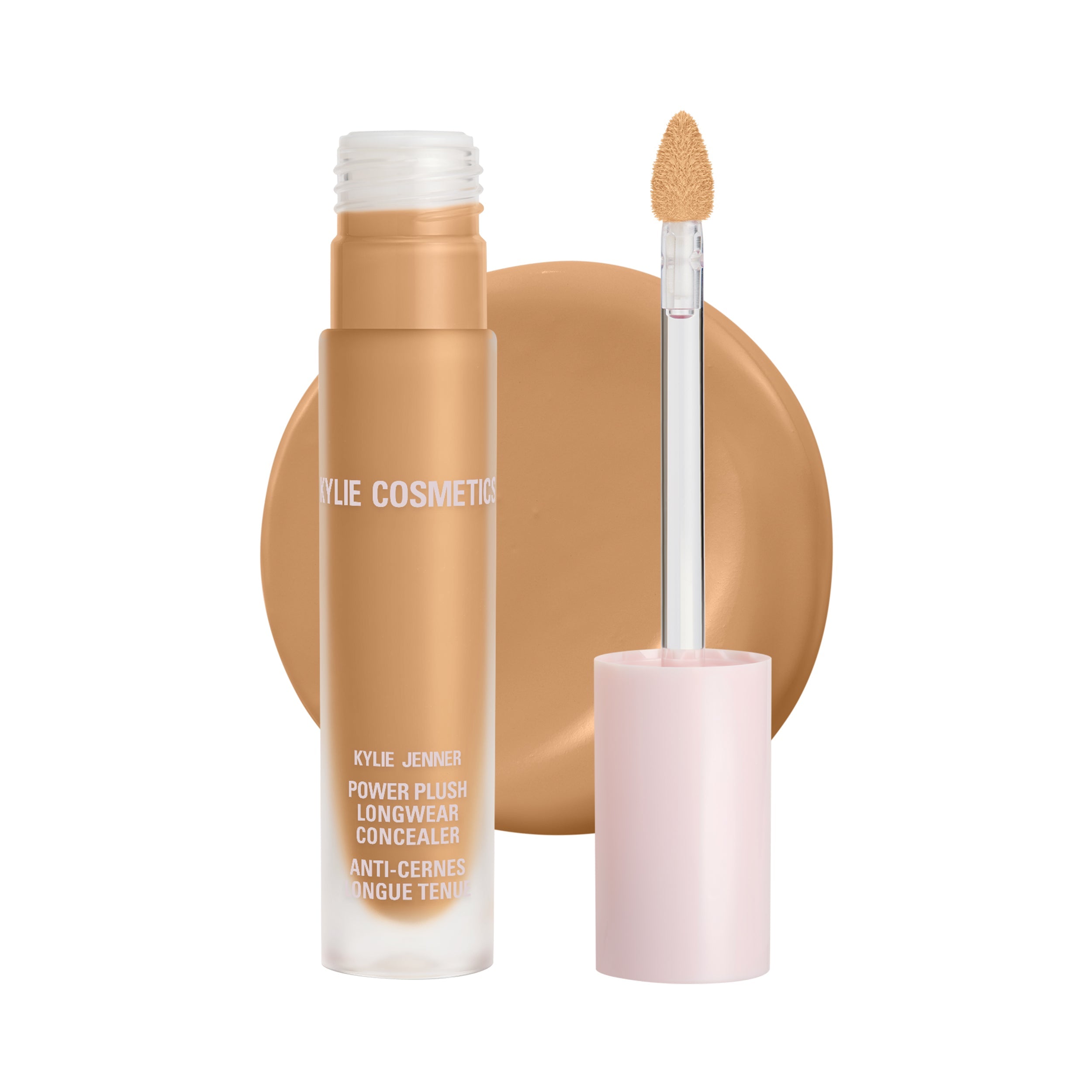 Long-lasting Power Plush Concealer - Full Coverage & Hydrating for Flawless Skin | Perfect for Daily Makeup & Special Occasions