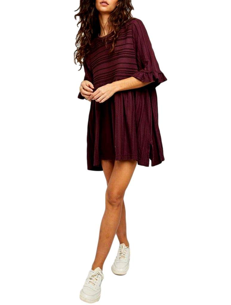 Free Women's Take A Spin Tunic Top - Boho Chic Flowy Blouse for Casual Wear, Beach Cover Up & Summer Outfits