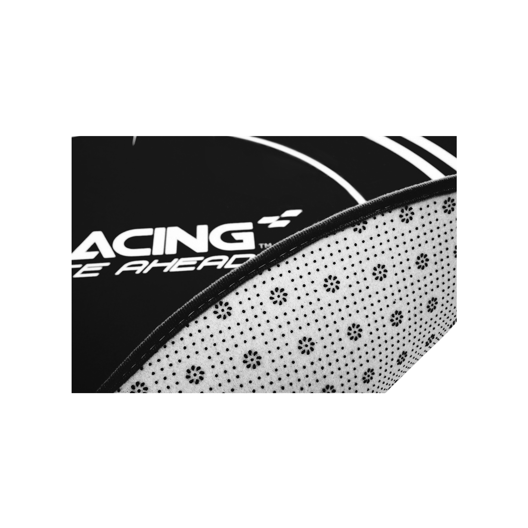 AK Racing Circular Chair Floor Mat - Heavy Duty Non-Slip Office Chair Mat for Hardwood Floors & Carpets, Black - Perfect for Gaming Chairs, Home Office & Workspace Protection