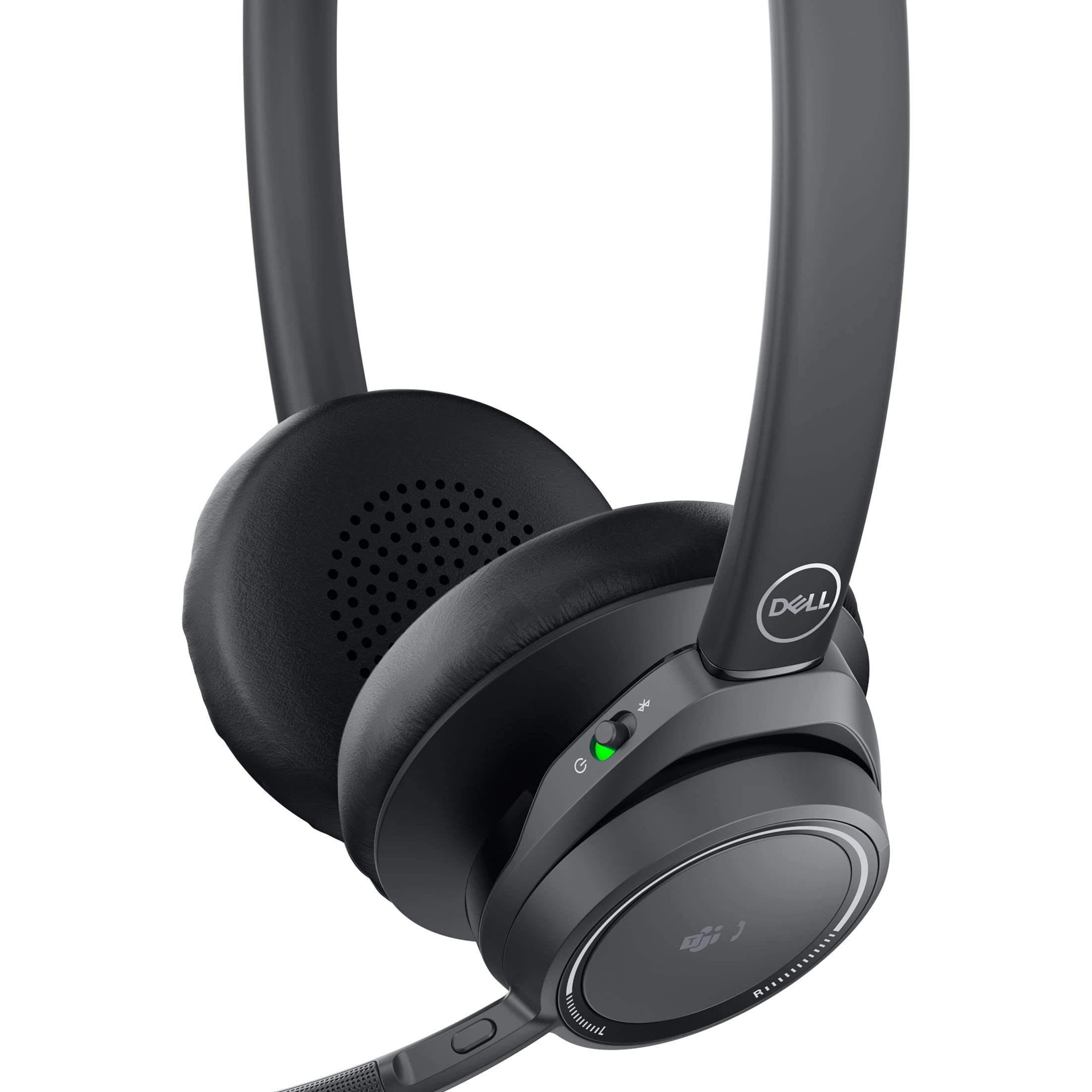 Dell Premier Noise Cancelling Headset - Black, 7.9
