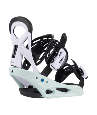 Burton Small Youth Snowboard Bindings 2025 - Lightweight & Adjustable for Kids | Perfect for Beginner Snowboarders & Mountain Adventures