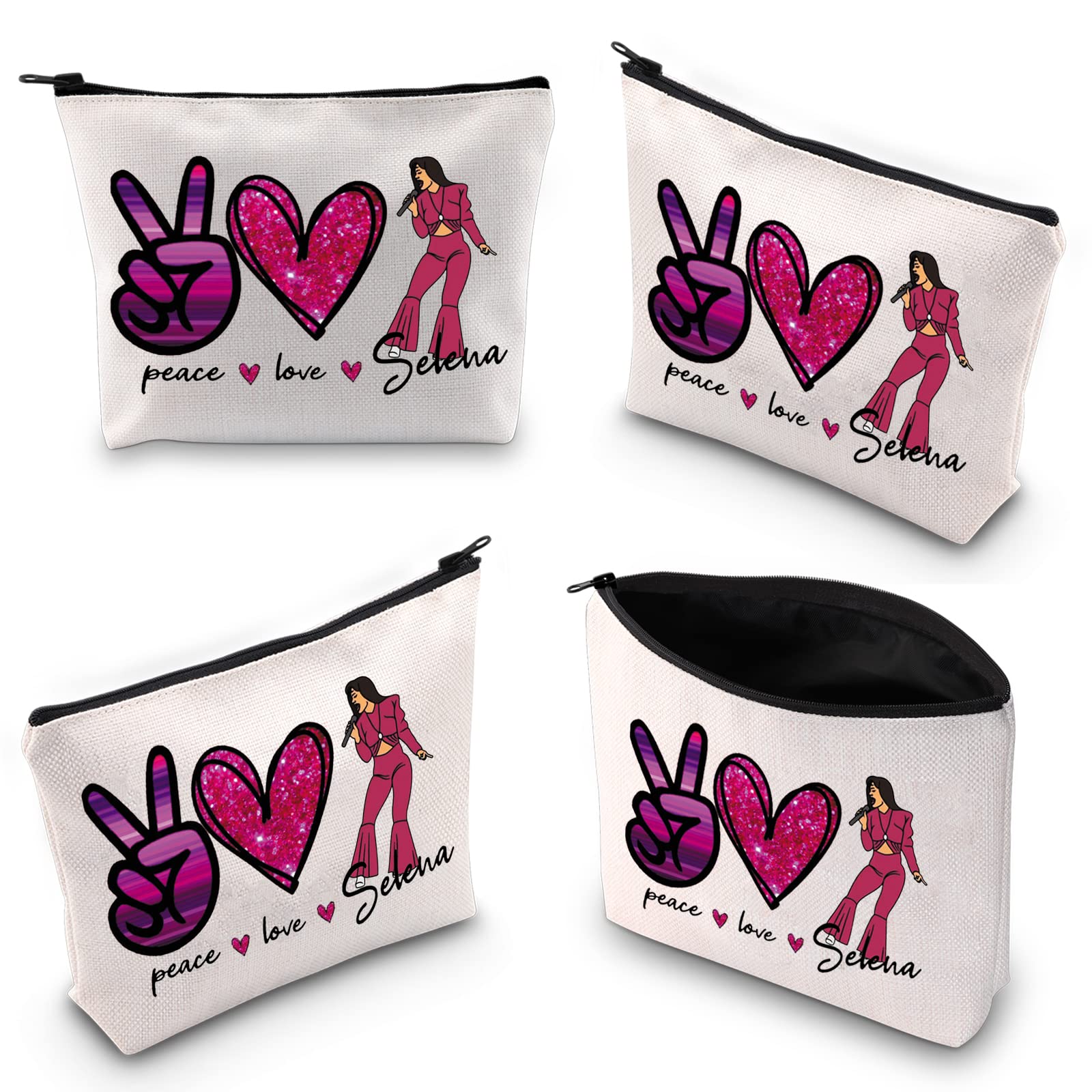 BLUPARK Singer Inspired Makeup Bag - Music Themed Cosmetic Pouch for Fans, Perfect Gift for Song Lovers & Concert Goers - Great for Travel, Daily Use & Music Festival Essentials