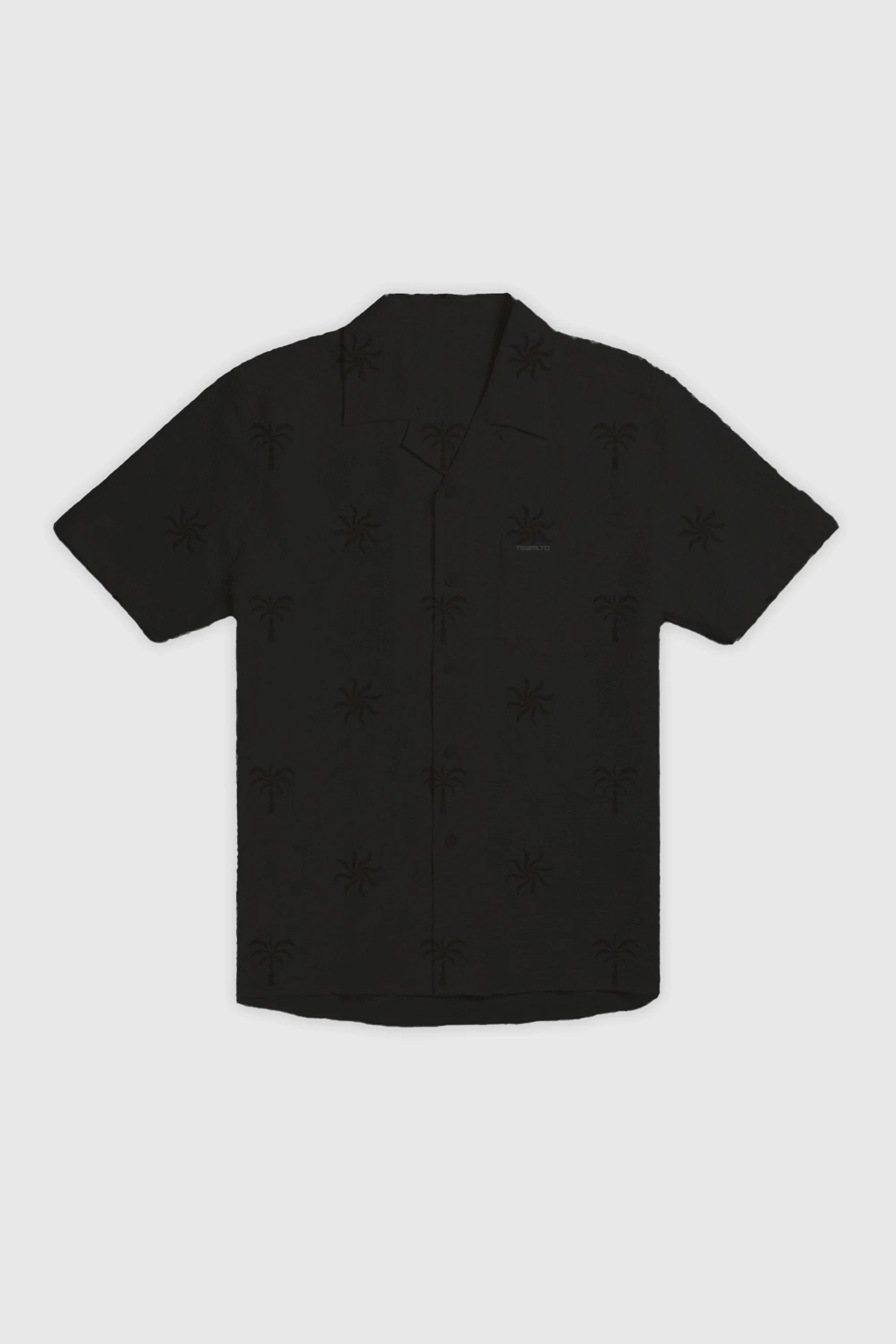 Stylish Men's Cabana Button Up Shirt - Lightweight Breathable Short Sleeve Hawaiian Shirt for Summer Beach Vacation, Pool Party & Casual Outings
