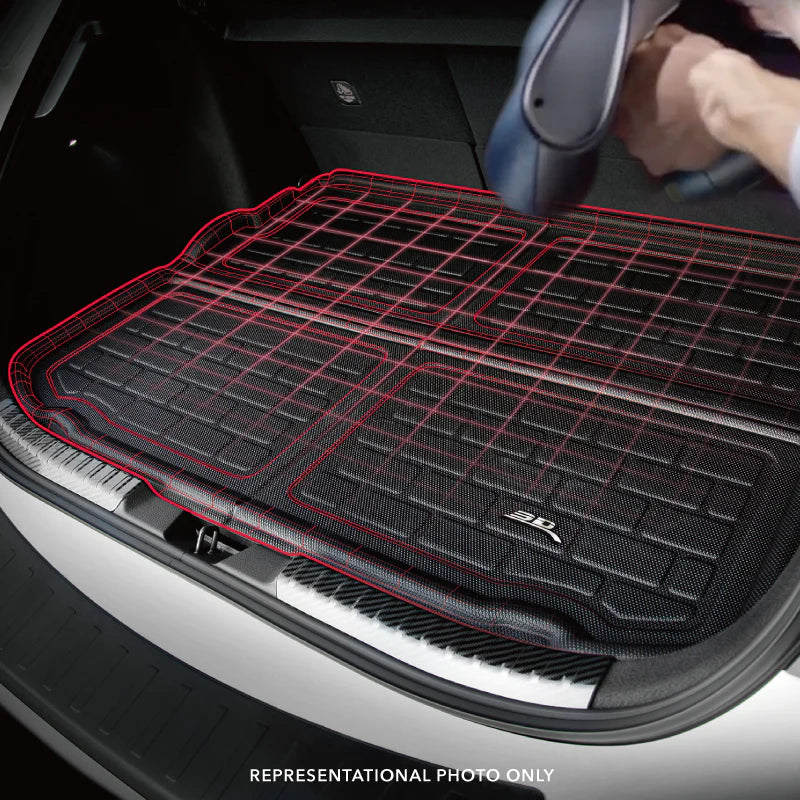 3D MAXpider ACE Cargo Liner for Jeep Grand Cherokee 2011-2021 | Heavy Duty Black Trunk Mat | Waterproof & Non-Slip Protection | Perfect for Road Trips, Camping & Pet Transport