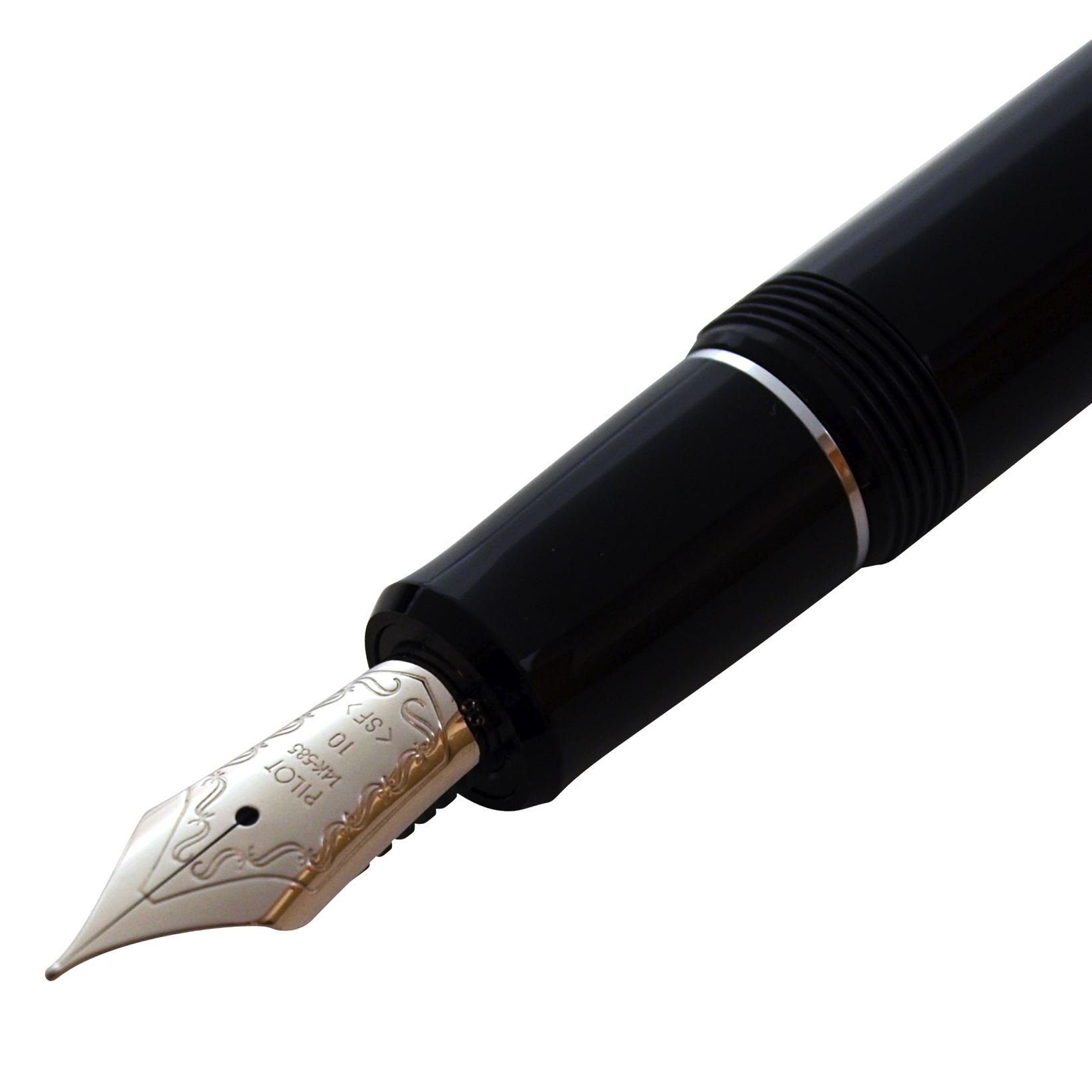 Pilot Custom Heritage 912 Fountain Pen - Black Body with Soft Fine (SF) Nib - Premium Writing Instrument for Professionals, Calligraphy & Everyday Use