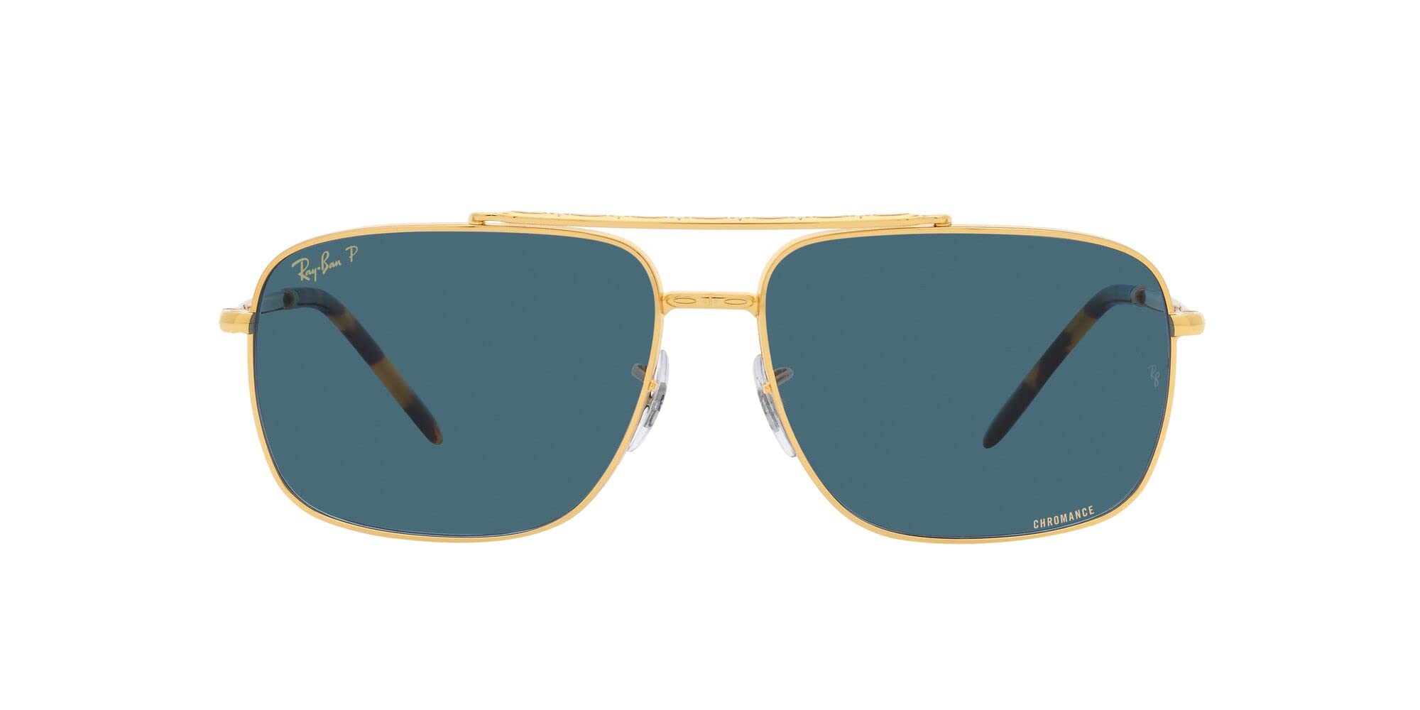 Ray-Ban RB3796 Square Sunglasses for Men & Women - Classic Polarized UV Protection - Perfect for Driving, Beach & Outdoor Activities