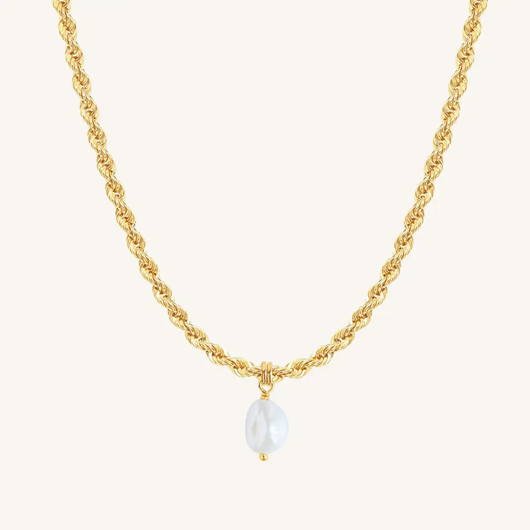 Keshi Pearl Necklace - Natural Stone of Potential & Healing | Elegant Jewelry for Women, Gift for Her, Wedding, Party & Special Occasions