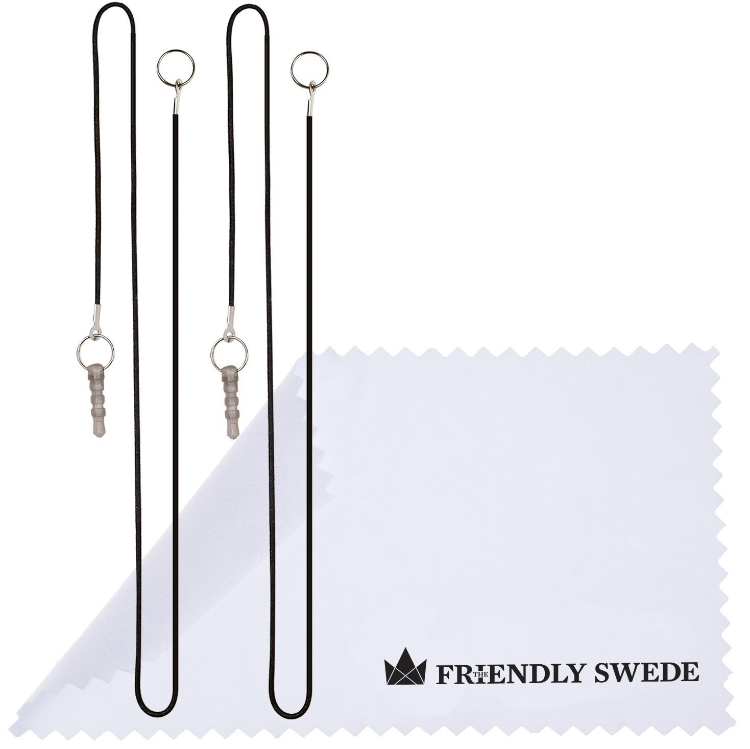 Friendly Swede Stylus Pen 6-Pack for iPad, iPhone, Android - Touchscreen Use & Gaming