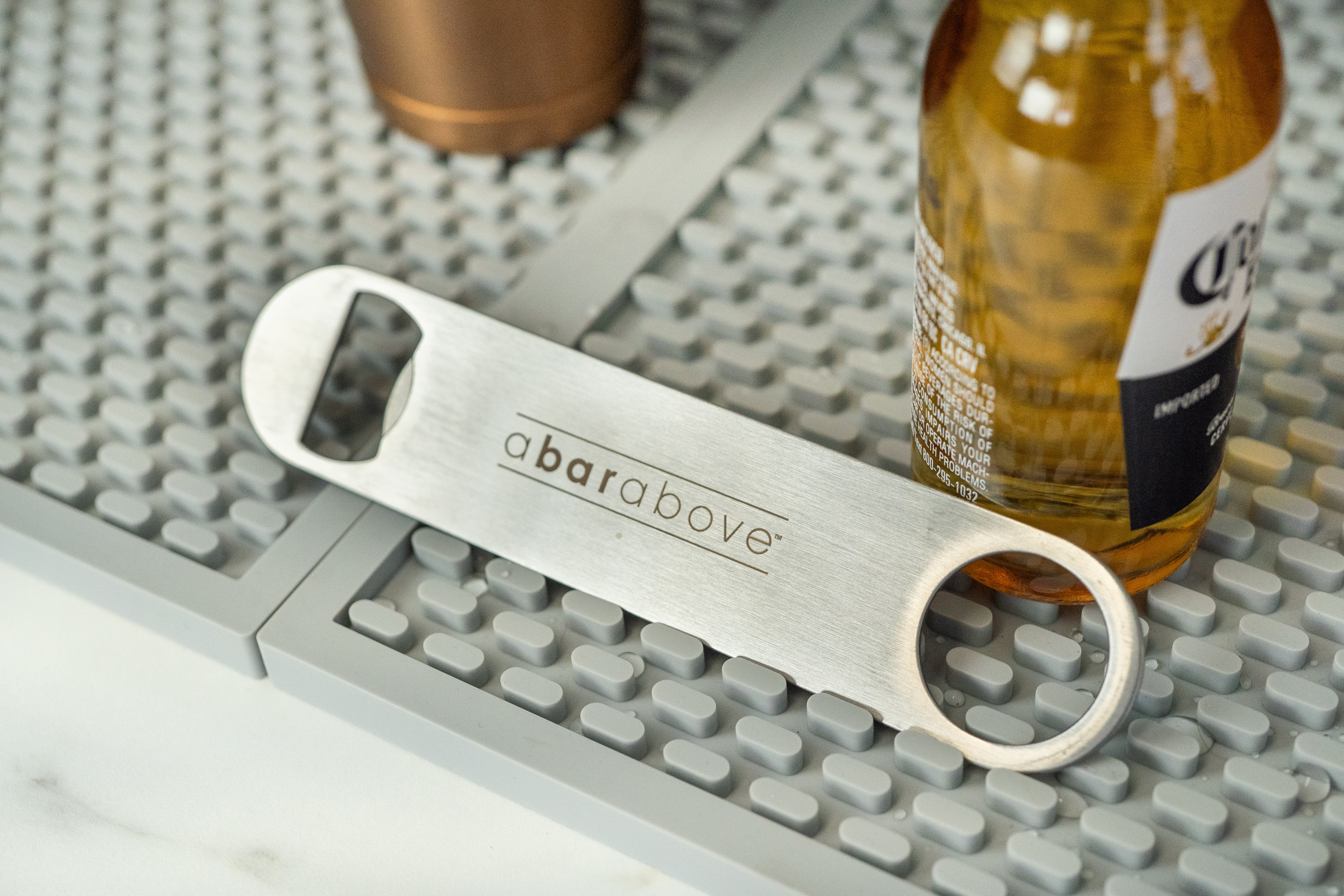 Premium Stainless Steel Bar Blade Bottle Opener - Heavy Duty Commercial Grade for Bartenders, Home Bars & Outdoor Parties (BBQ, Camping, Tailgating)