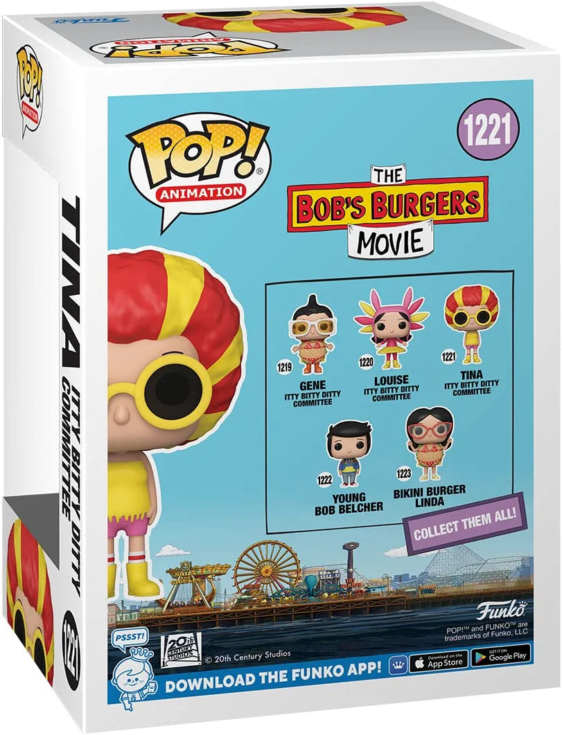 Bobs Burgers Movie Band Tina Itty Bitty Ditty Committee #1221 - Fun Collectible for Fans, Perfect for Display & Gifting