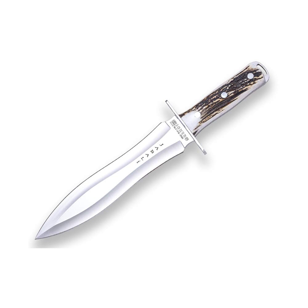 Joker Hunting Knife Wild Boar CC110 - Premium Deer Horn Handle Outdoor Knife with 9.84