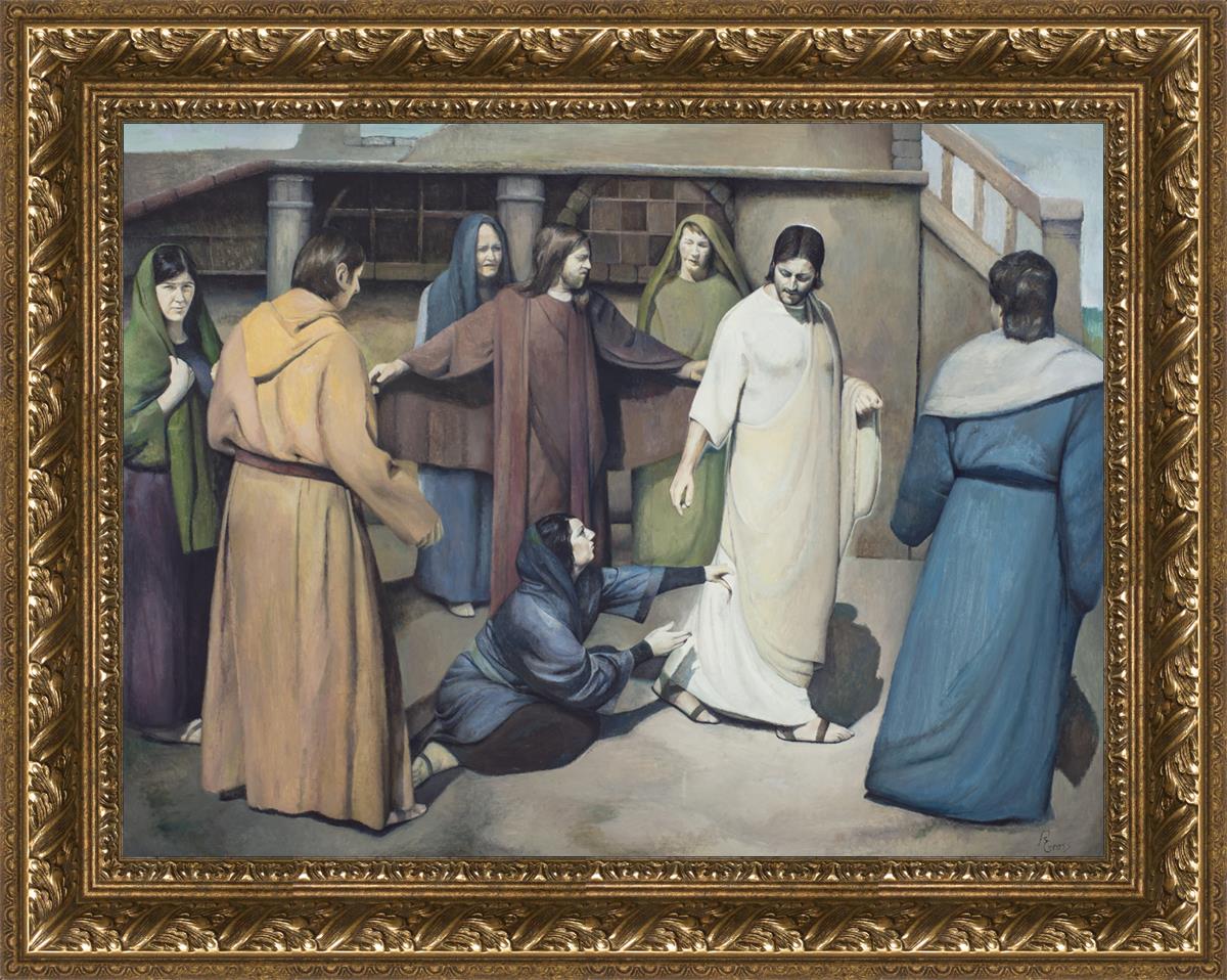 Jesus Healed the Sick by Touching His Garment - Biblical Story for Sunday School Lessons & Christian Faith Inspiration