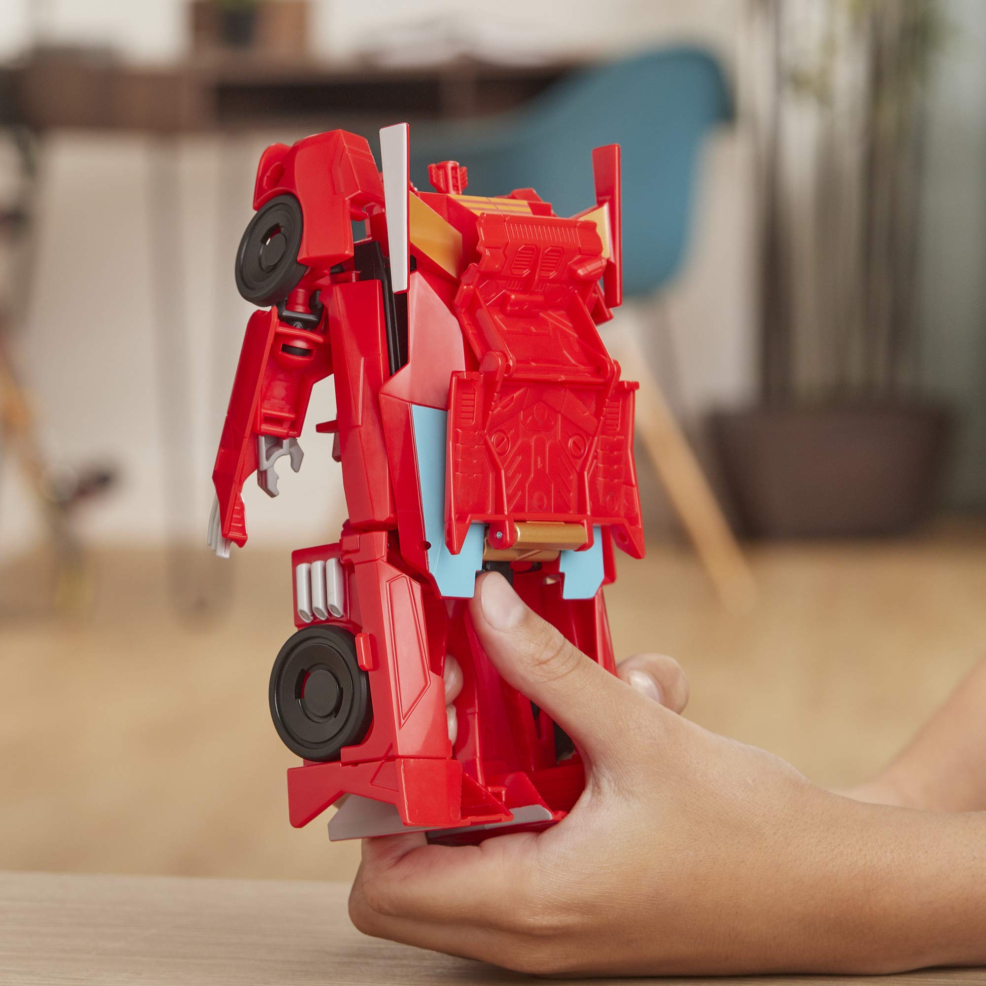 Transformers Cyberverse Ultra Hot Rod Action Figure – Collectible Robot Toy for Kids & Adults – Perfect for Display, Play & Gifting