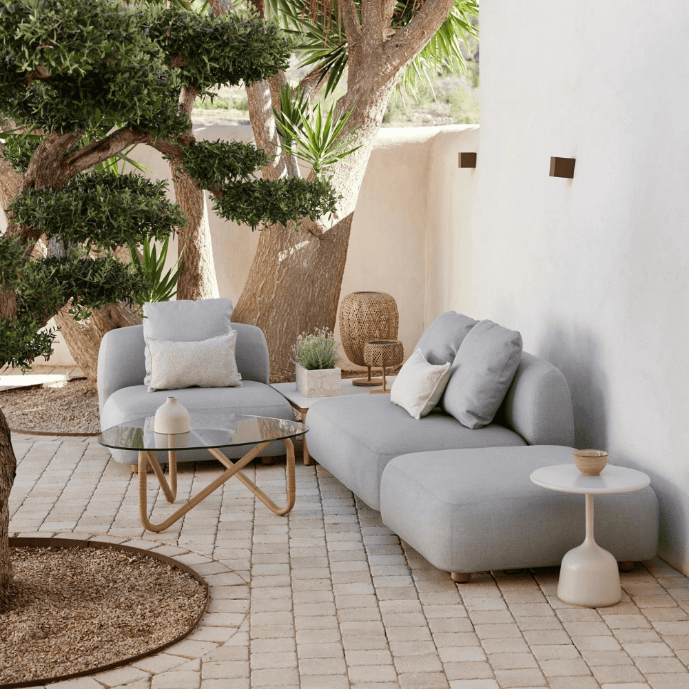 Outdoor Single Sofa Module - Waterproof & Durable Patio Furniture for Garden, Balcony, and Backyard Relaxation