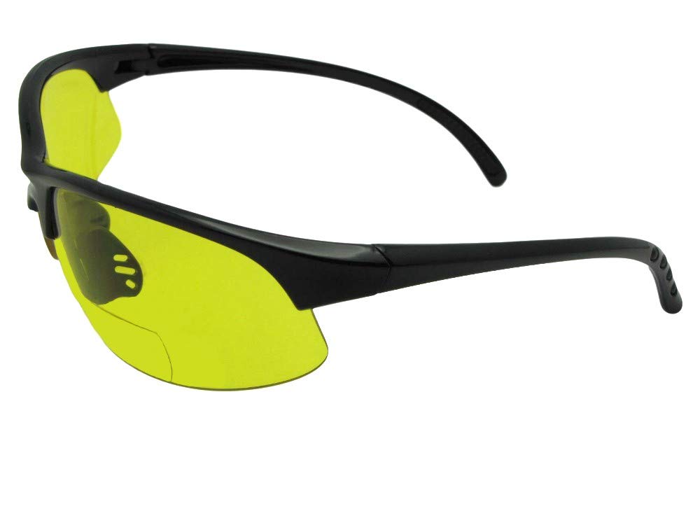 Semi Rimless Bifocal Sunglasses B33 - Stylish Reading & Distance Vision Eyewear for Outdoor Activities, Driving, and Fashion