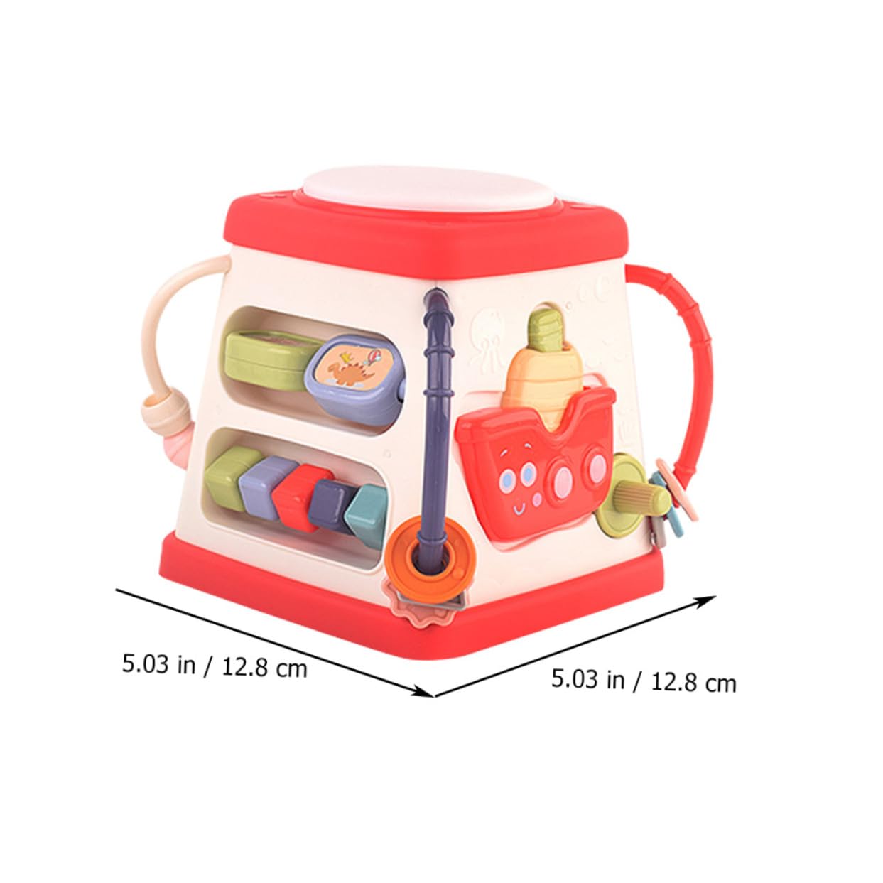 BESTonZON Clap Drum - Multifunctional Hand Percussion Toy for Kids, Early Learning Musical Instrument, Tambourine & Hand Drum - Perfect for Preschool Education, Music Playtime & Sensory Development