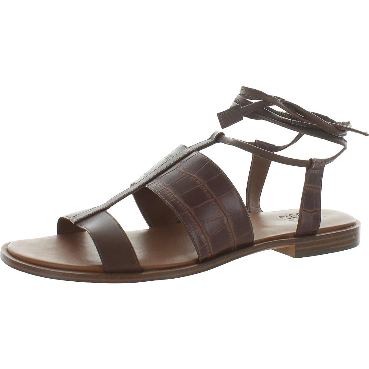 Naturalizer Women's Fayee Flat Sandals - Comfortable Casual Summer Sandals for Women | Beach, Travel & Everyday Wear