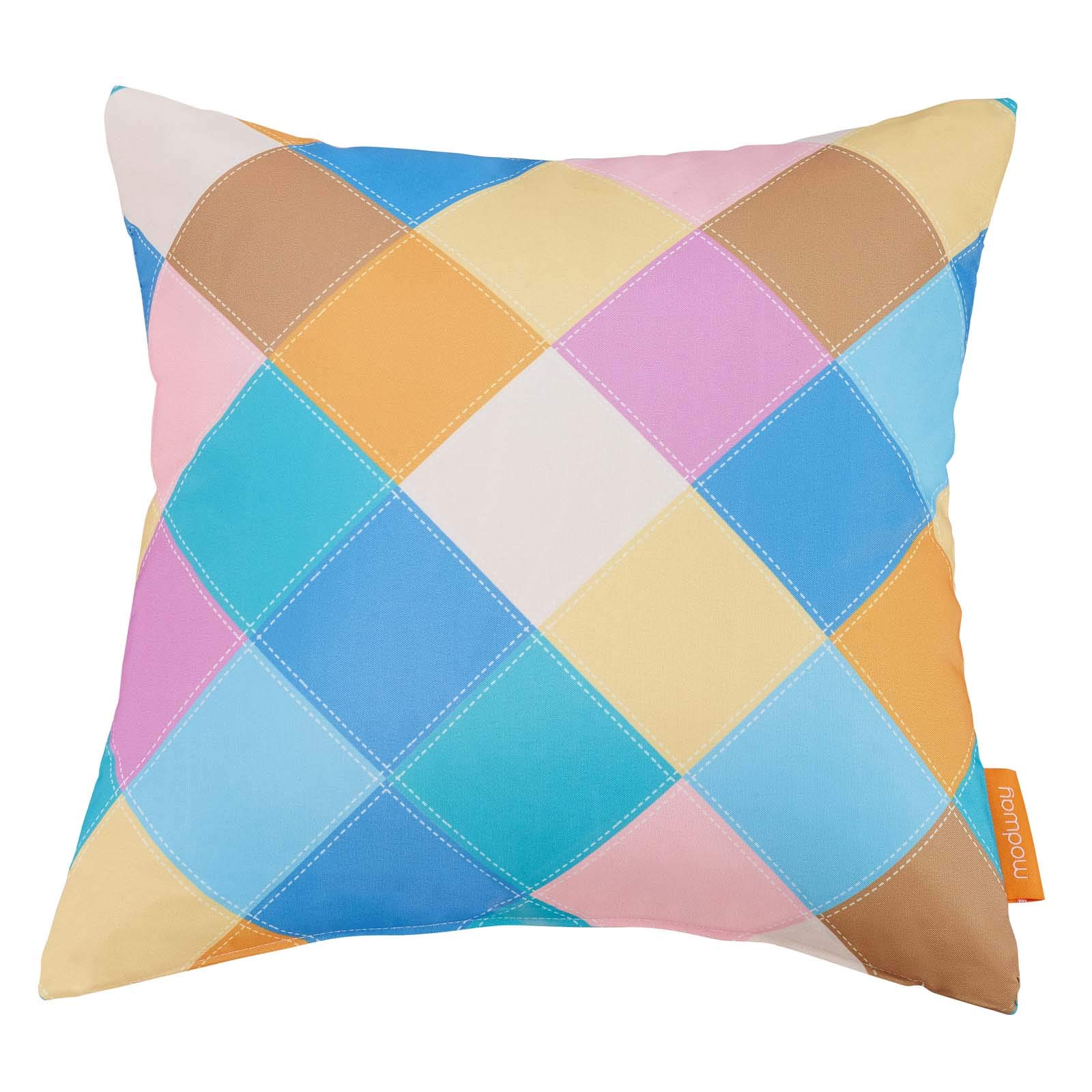 Modern Contemporary Urban Design Outdoor Patio Balcony Garden Single Pillow - Waterproof Fabric Cushion with Multi-Color Options for Outdoor Furniture, Lounge Chairs & Garden Decor