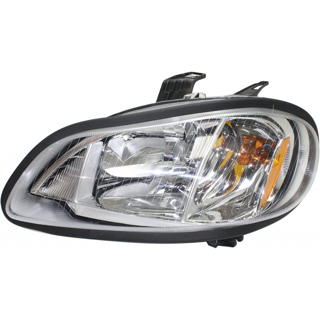 Freightliner Thomas Built C2 Buses Headlight Assembly Left Side 2004-2014 - Replacement for School Bus Lighting - Perfect for Night Driving and Safety Upgrades