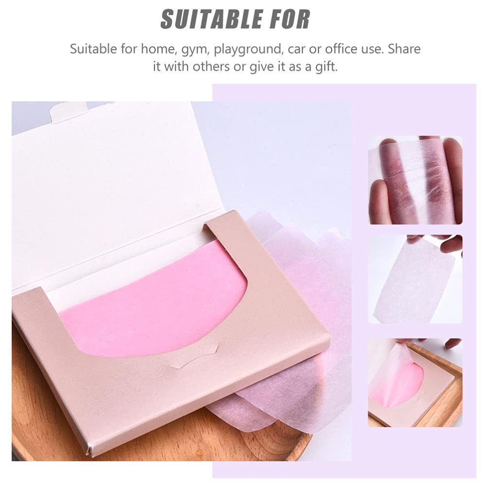 Oil Absorbing Facial Blotting Papers - 3 Pack Scented Oil Control Sheets for Oily Skin | Perfect for Makeup Touch-Ups & Shine-Free Look All Day
