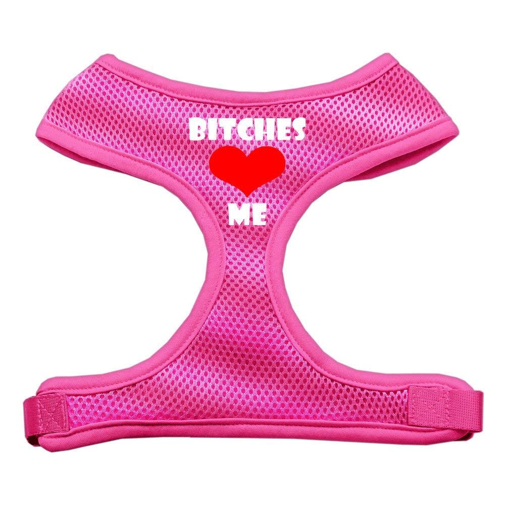 Soft Mesh Dog Harness for Large Dogs - Pink, Comfortable & Adjustable Pet Walking Vest - Perfect for Daily Walks, Training & Outdoor Adventures