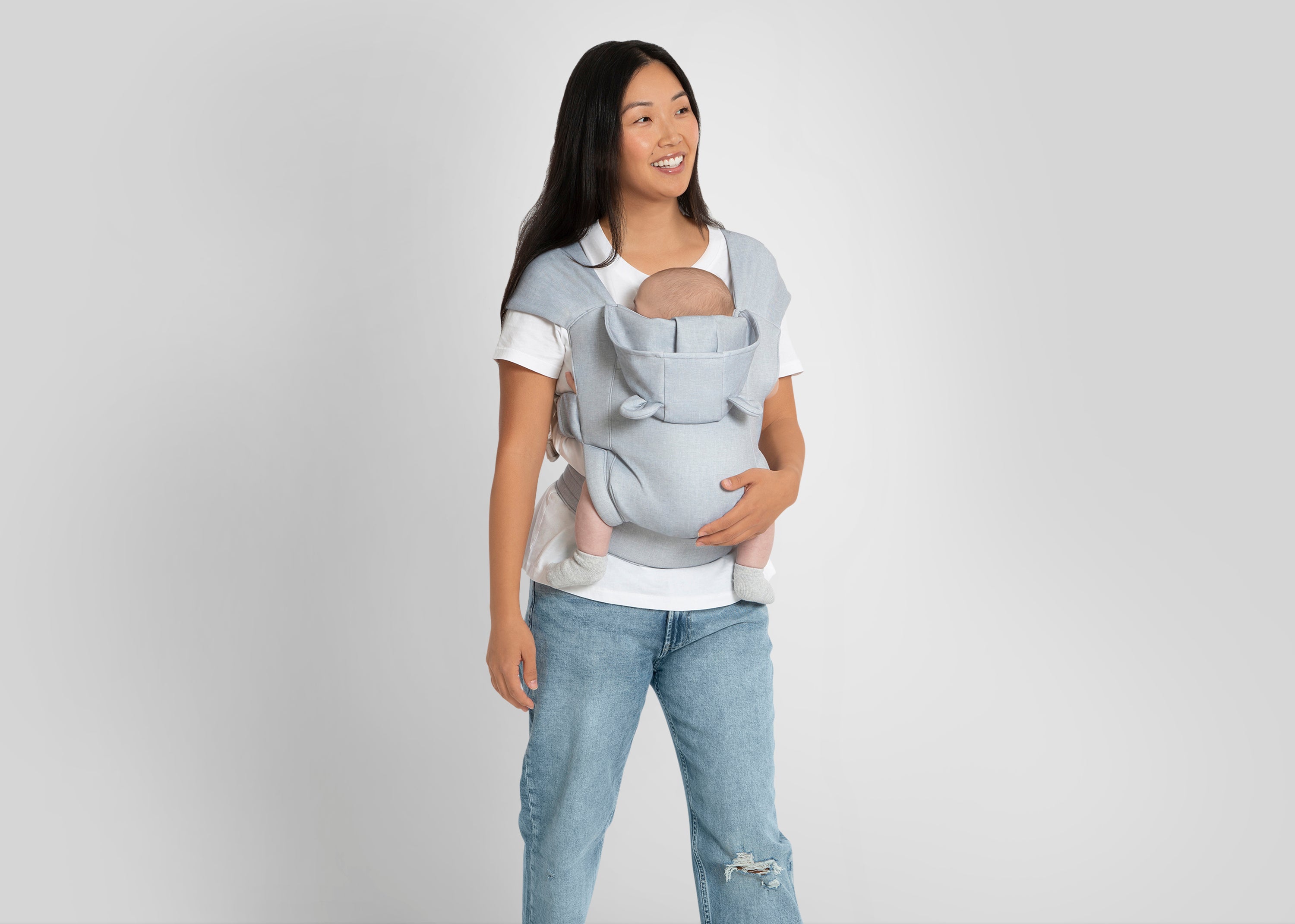 babyGap Legacy Baby Carrier - Soft & Adjustable Infant Carrier for Newborns & Toddlers - Perfect for Hands-Free Parenting, Hiking & Travel