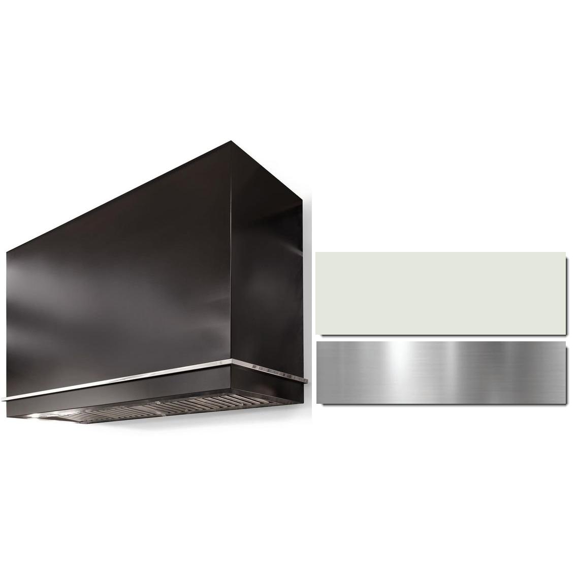 AGA 36 Inch Wall Mount Range Hood - AH3630LGEWHTBN - Professional Kitchen Ventilation for Home Cooking & Baking