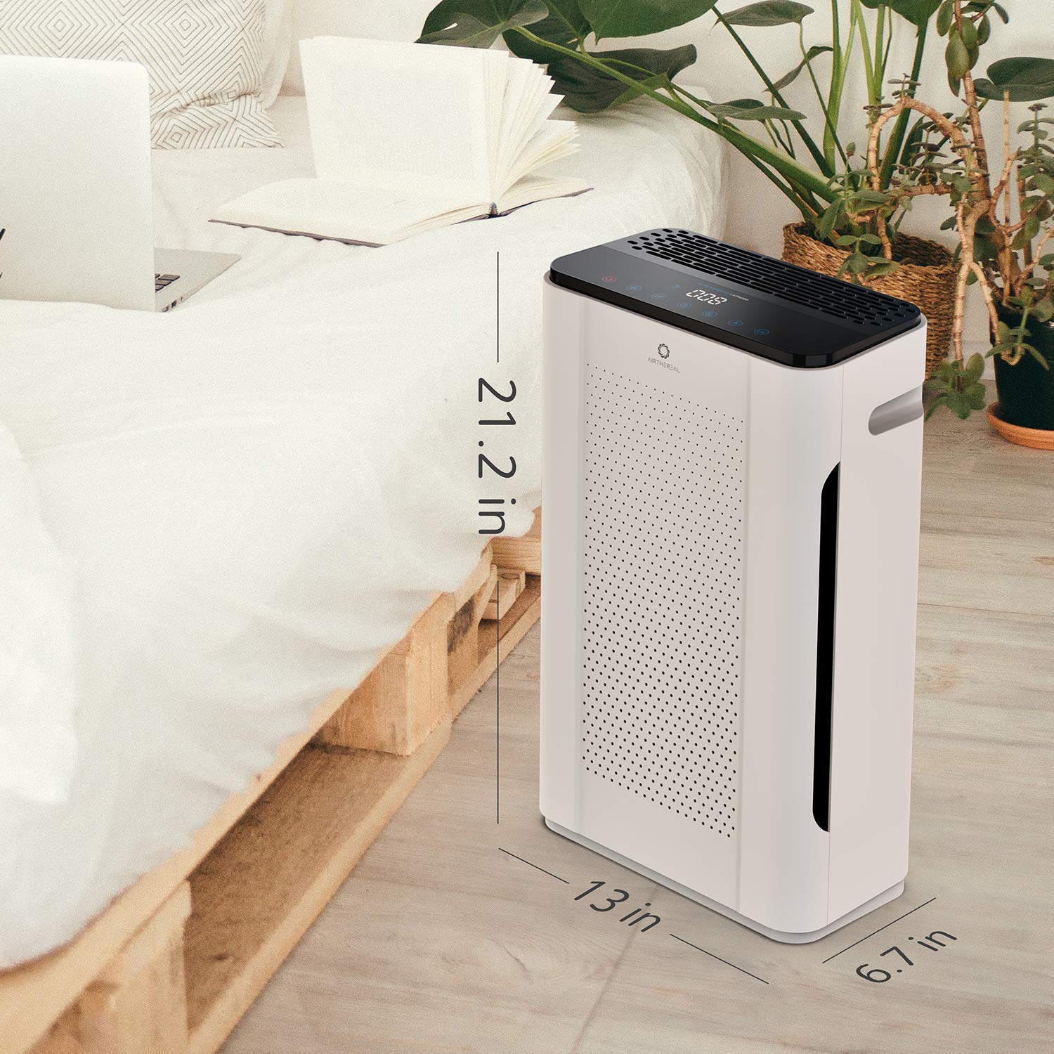 Airthereal APH260 Air Purifier with 2-Pack H13 True HEPA Replacement Filters - Medical Grade Air Purification for Home, Office & Bedroom - Eliminates Dust, Pollen, Pet Dander & Odors