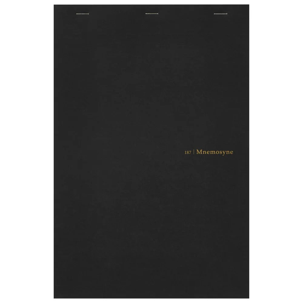 Maruman Mnemosyne Stapled Notepad - Premium Spiral Bound Notebook for Writing, Sketching & Note Taking - Perfect for Office, School & Creative Projects