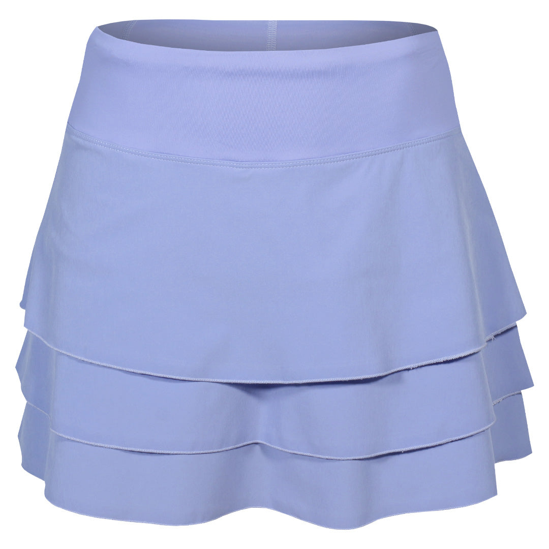 Lija Women's Causing A Racquet Stamina 13 Tennis Skort - Iris Purple Athletic Skirt for Tennis, Golf & Running | Comfortable Workout Apparel for Active Women